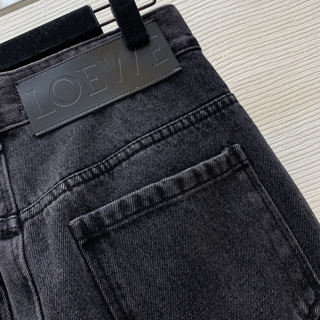 Loewe Embroidered Logo Straight Leg Jeans - Fashionable & Versatile 9 i1726260913 9567 7