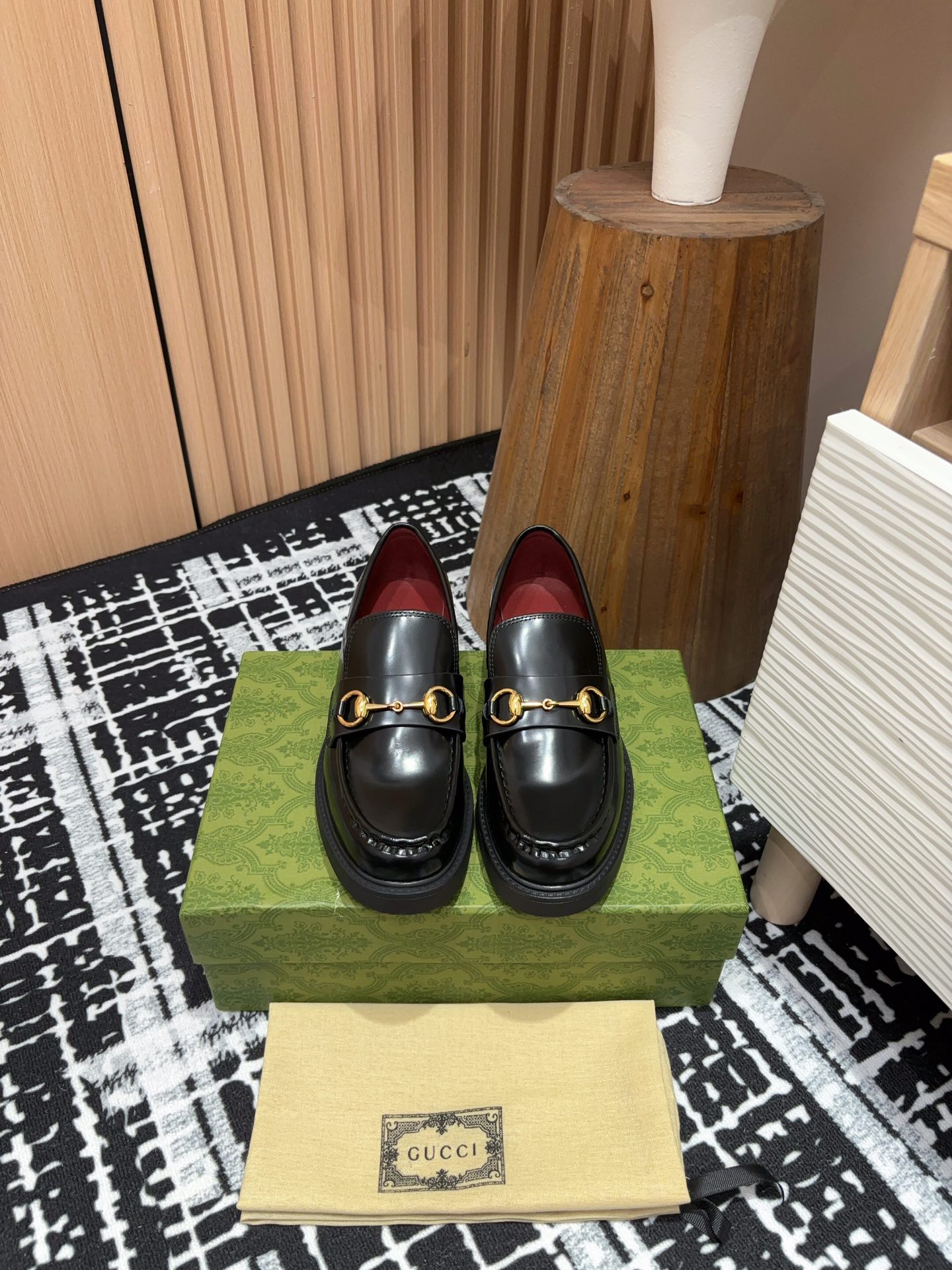 古驰 Gucci 经典高奢皮鞋鞋履高跟鞋 #CFC46D16 2