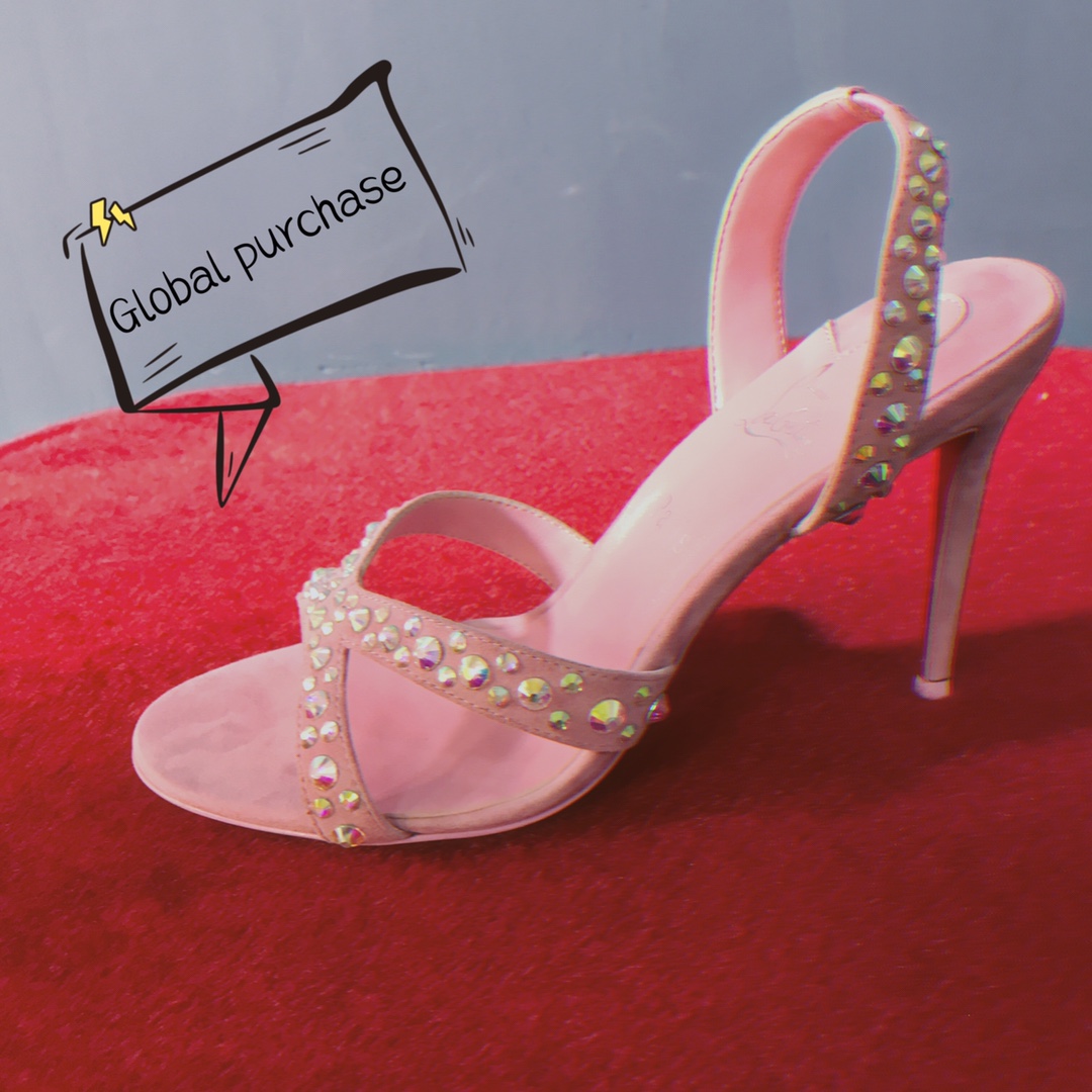NO:100262,High-end custom sandals diamond series!  10Cm, size 34-42. Customized models are not refunded or exchanged, 9050-064 Pink deer leather, pink sheepskin, fantasy color imitation Ao Diamond. Official website synchronization Standard European code Reference:9050-064 Color:pink/pink Material:veau velours/diamond Lining:goat leather Heel height:10Cm Sole:leather sole Size:EUR 34-42 (US 4-11):,,christian louboutin,sandals,sheepskin19860909高端订制 凉鞋钻石款系列！ 10Cm,尺码34-42码.订制款不退不换,9050－064 粉色鹿皮,粉色羊皮里,幻彩仿奥钻.官网同步 标准欧码 Reference:9050-064 Color:pink/pink Material:veau velours/diamond Lining:goat leather Heel heigh:10Cm Sole:leather sole Size:EUR 34－42（US 4一11) :,,christian louboutin,sandals,sheepskin,Women's Shoes