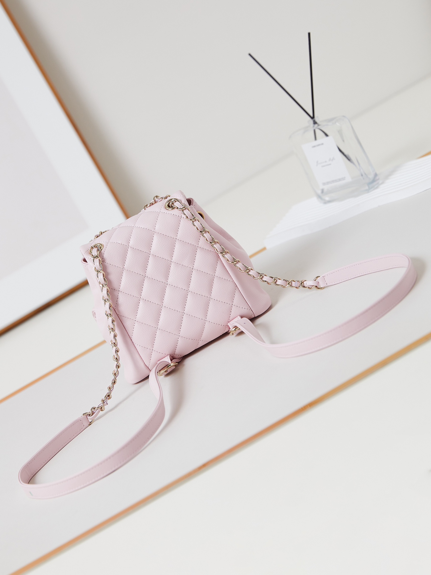 Chanel Duma Backpack Pink Quilted Leather 17.5-16.5-10 cm 6 i1726553797 4587 4