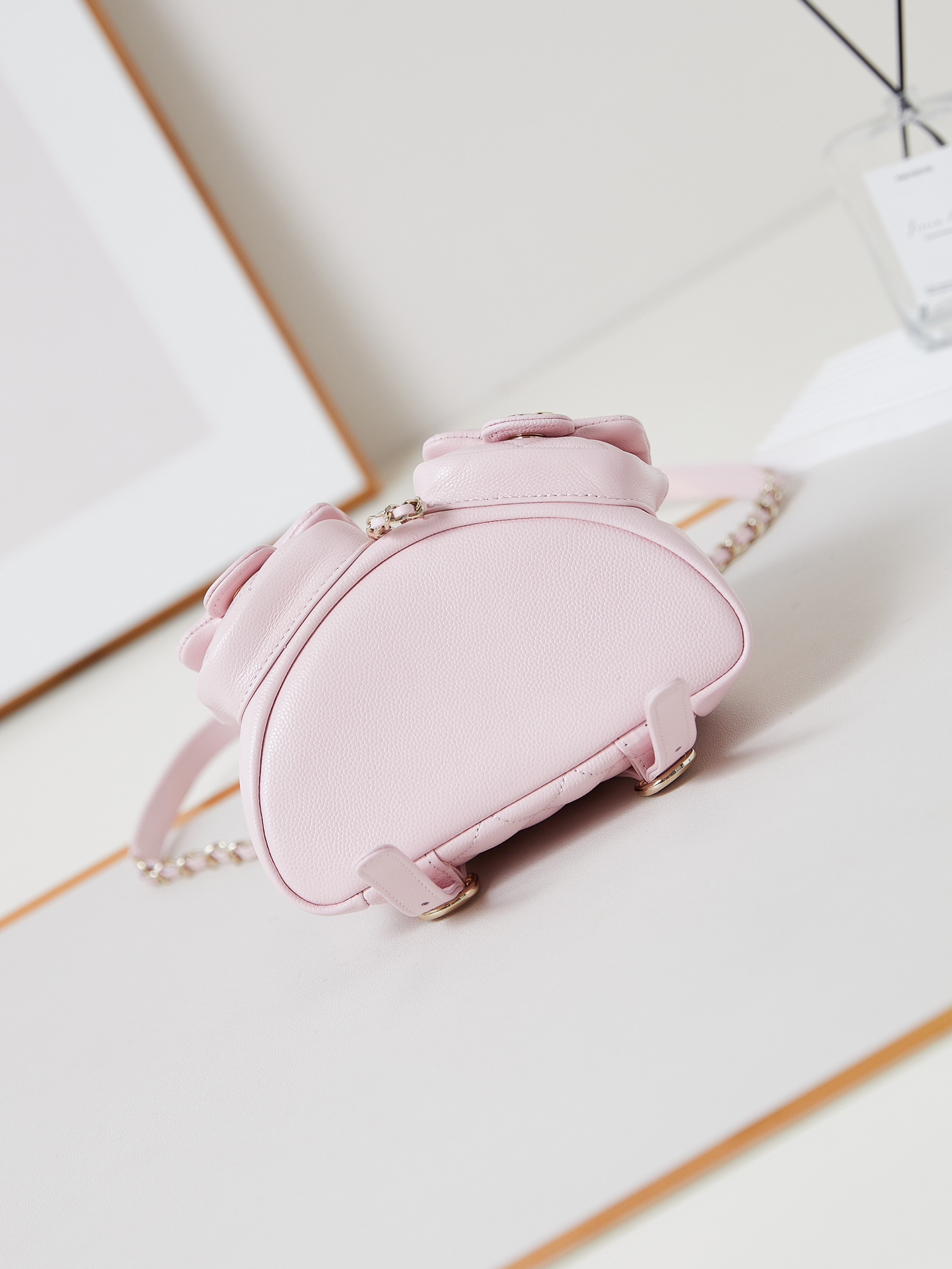 Chanel Duma Backpack Pink Quilted Leather 17.5-16.5-10 cm 7 i1726553797 7512 5