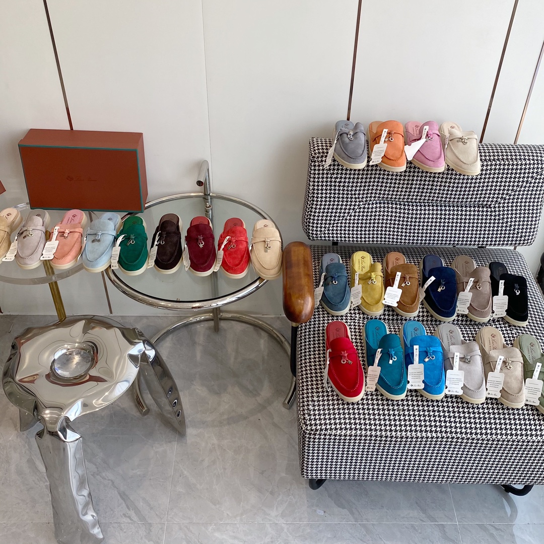 NO:543826,———L Mueller Slippers 34-42, loafers semi-trailer, loro piana, loafers, slippers19860909————L·穆勒拖鞋·34-42,乐福鞋半拖,loro piana,loafers,slippers,Women's Shoes