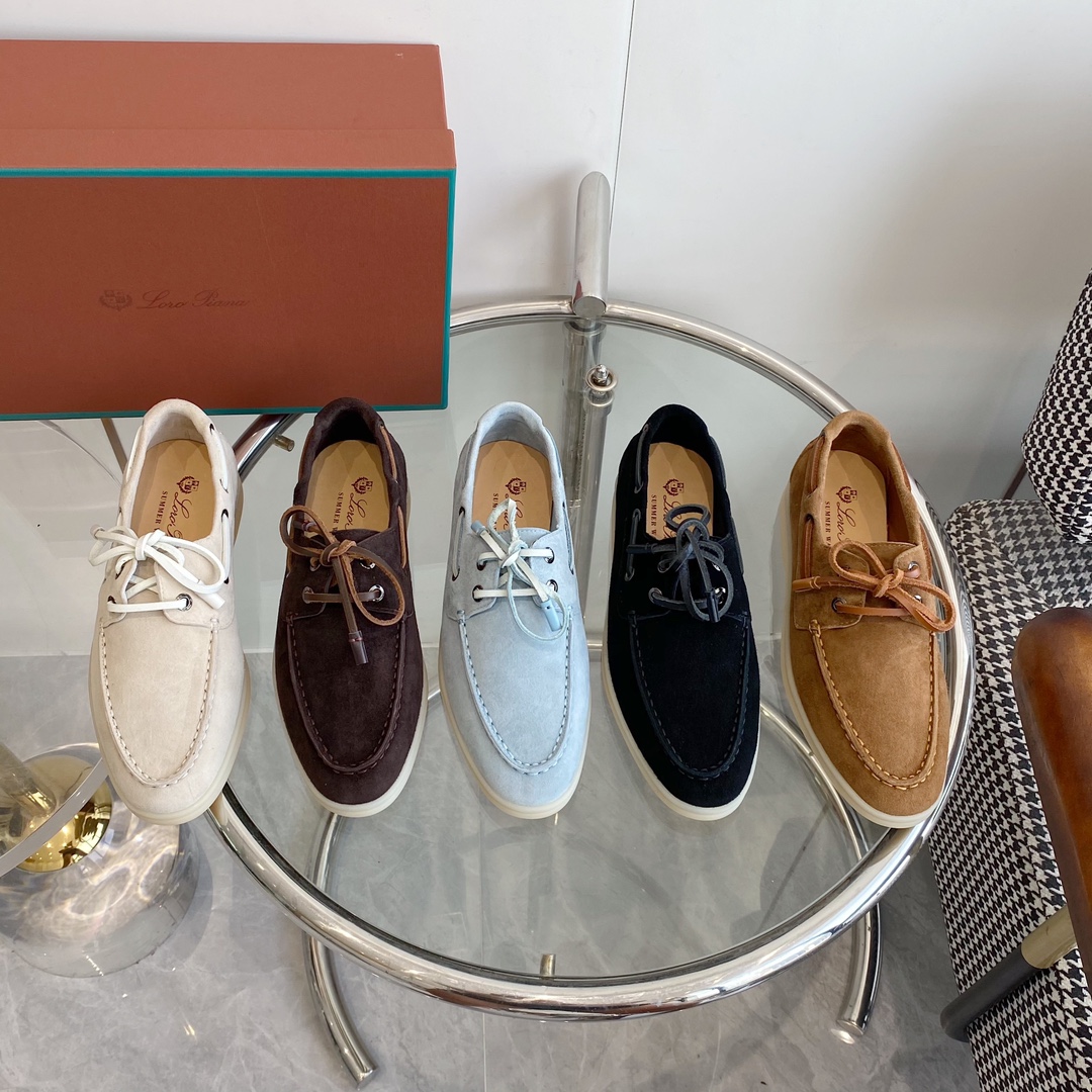 NO:543817,————L · Lace-up loafers · 34-46, loafers, loro piana, loafers19860909————L·系带乐福鞋·34-46,乐福鞋,loro piana,loafers,Women's Shoes