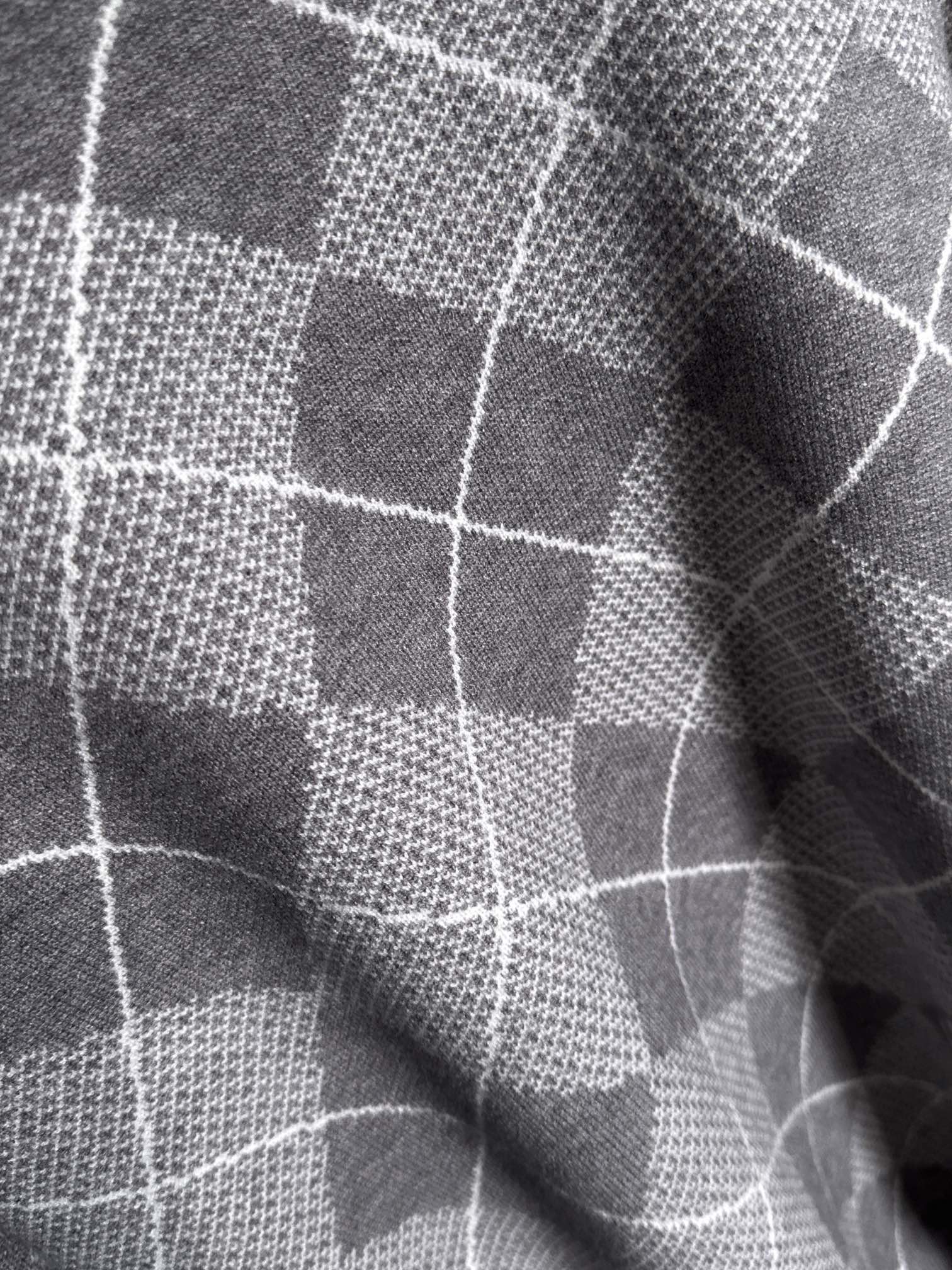 1V 25SS菱形格纹羊绒毛衣针织衫必入款～ 超爱的学院风菱格纹设计每一个单品都是今年的爆款 采用羊毛混