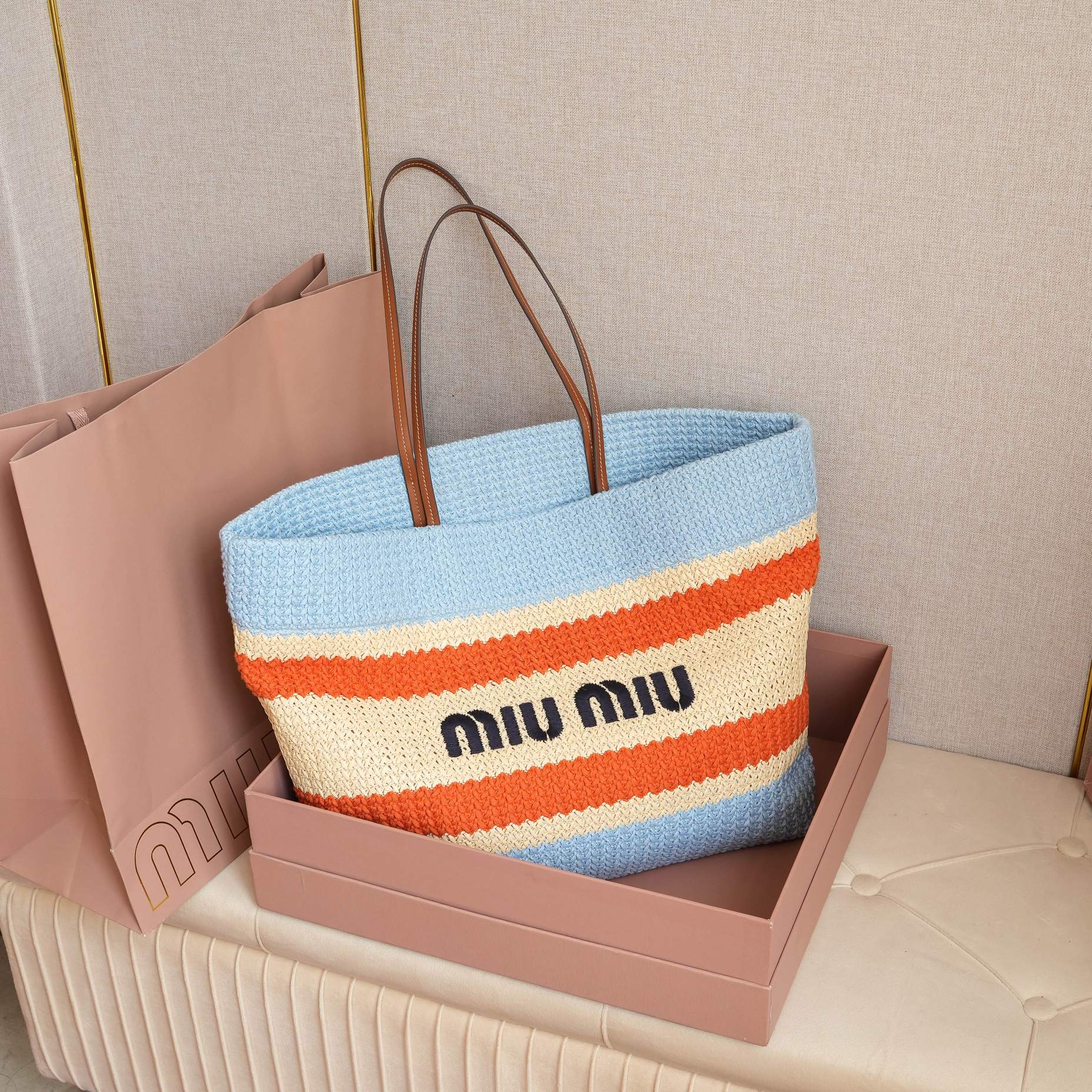 NO:406699,5BG (three colors light blue) More details, MIUMIU, miumiu198609095BG（三色浅蓝） 更多细节图,MIUMIU,miumiu,Bag