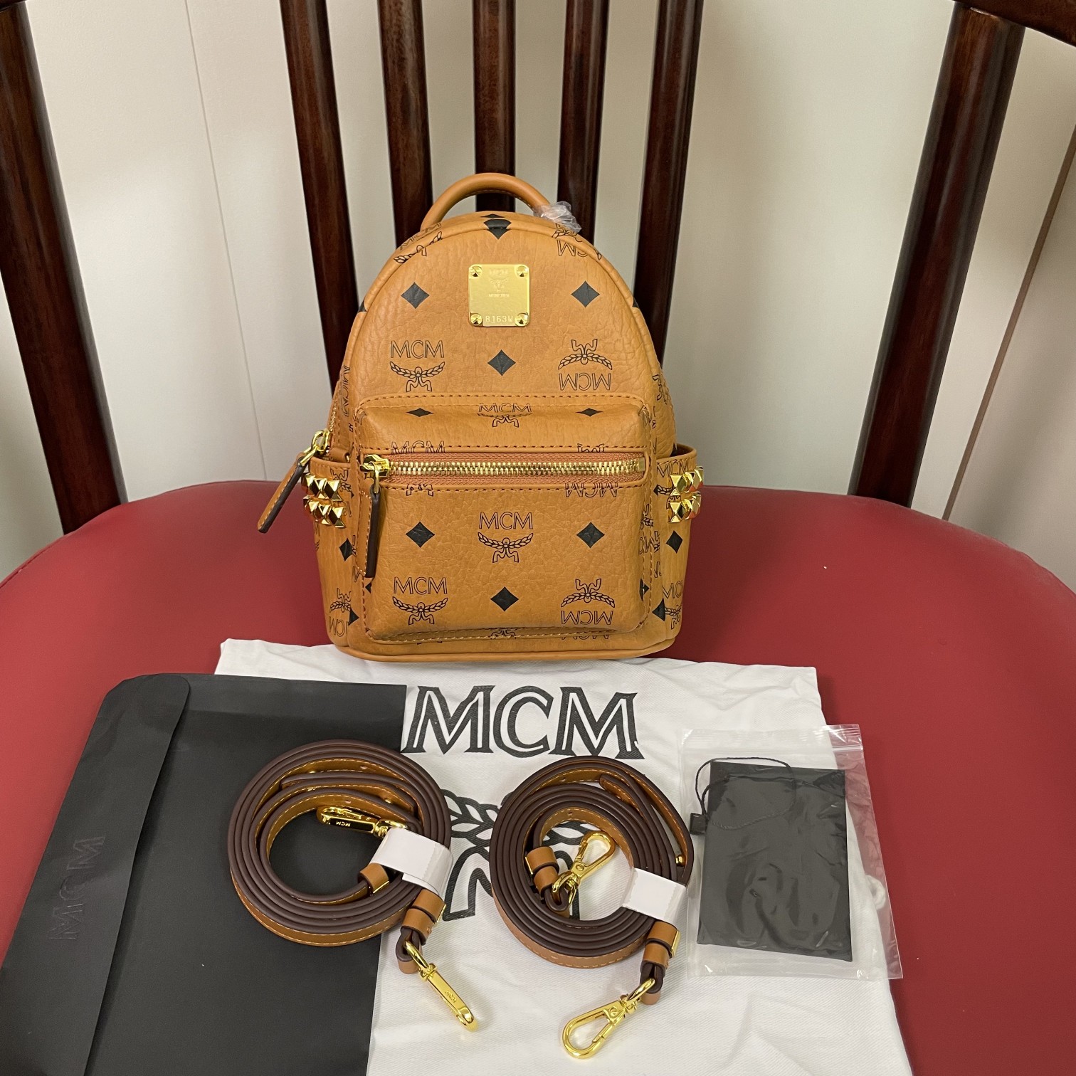 MCM Aaaaa
 sacs Sac À Dos Réplique de chaque concepteur
 Toile Stark Mini