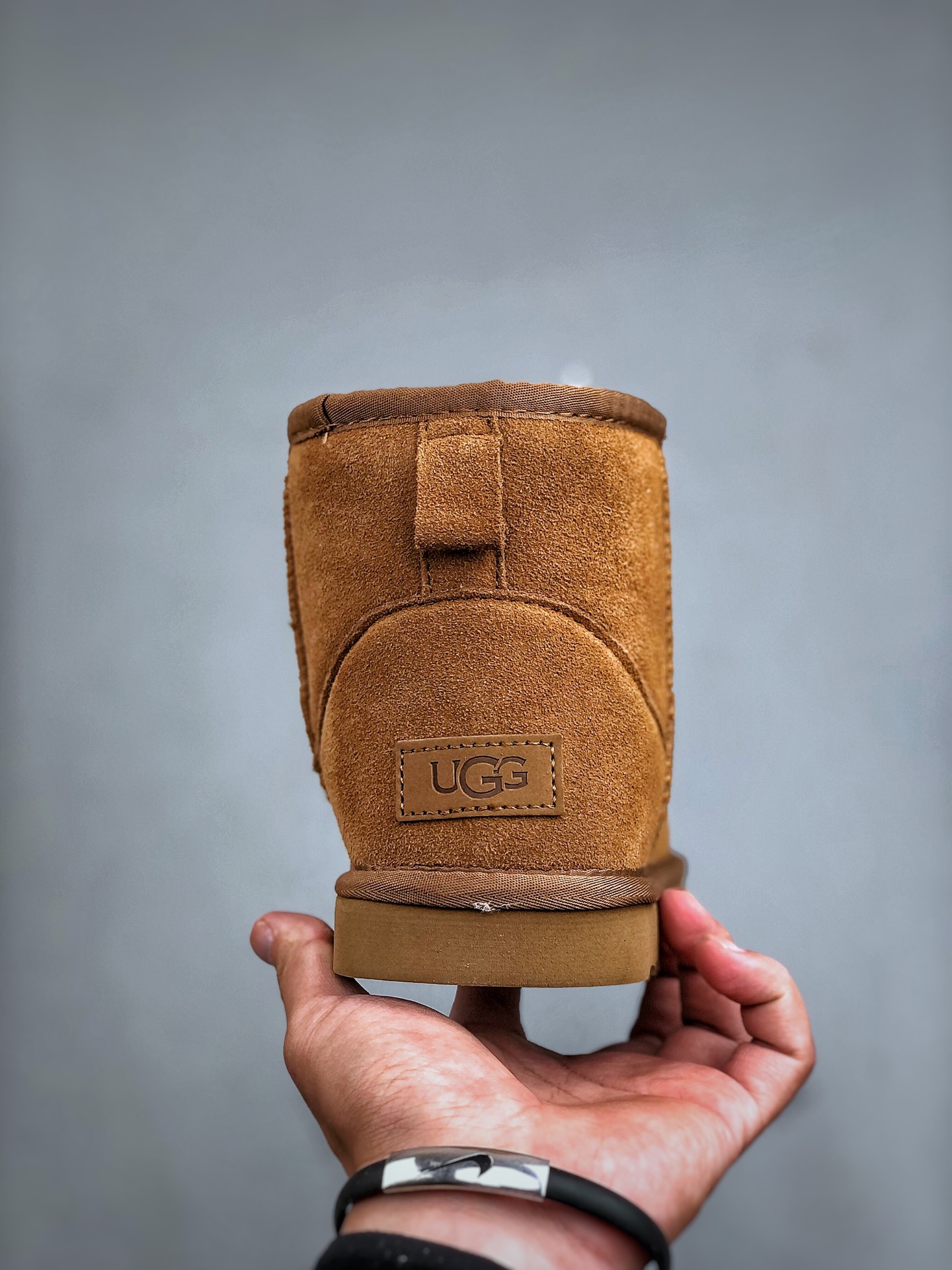 新货UGG CLASSIC MINI 官方经典款 羊皮毛一体高品质 15MM外跟+2CM内增高 短筒雪地靴