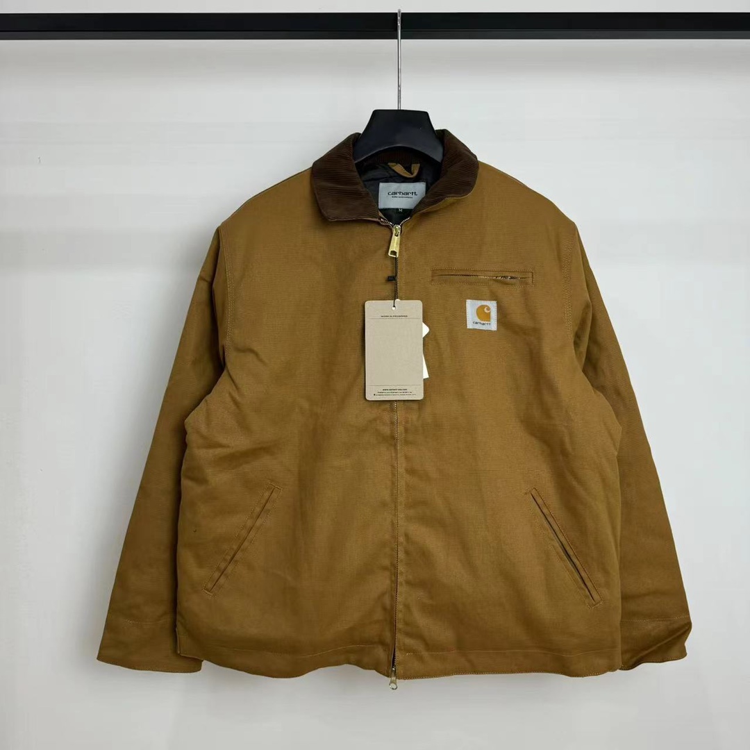 Carhartt Kahart Jacket: Thicker Duck Canvas, Popular Workwear Brand, Various Colors and Sizes