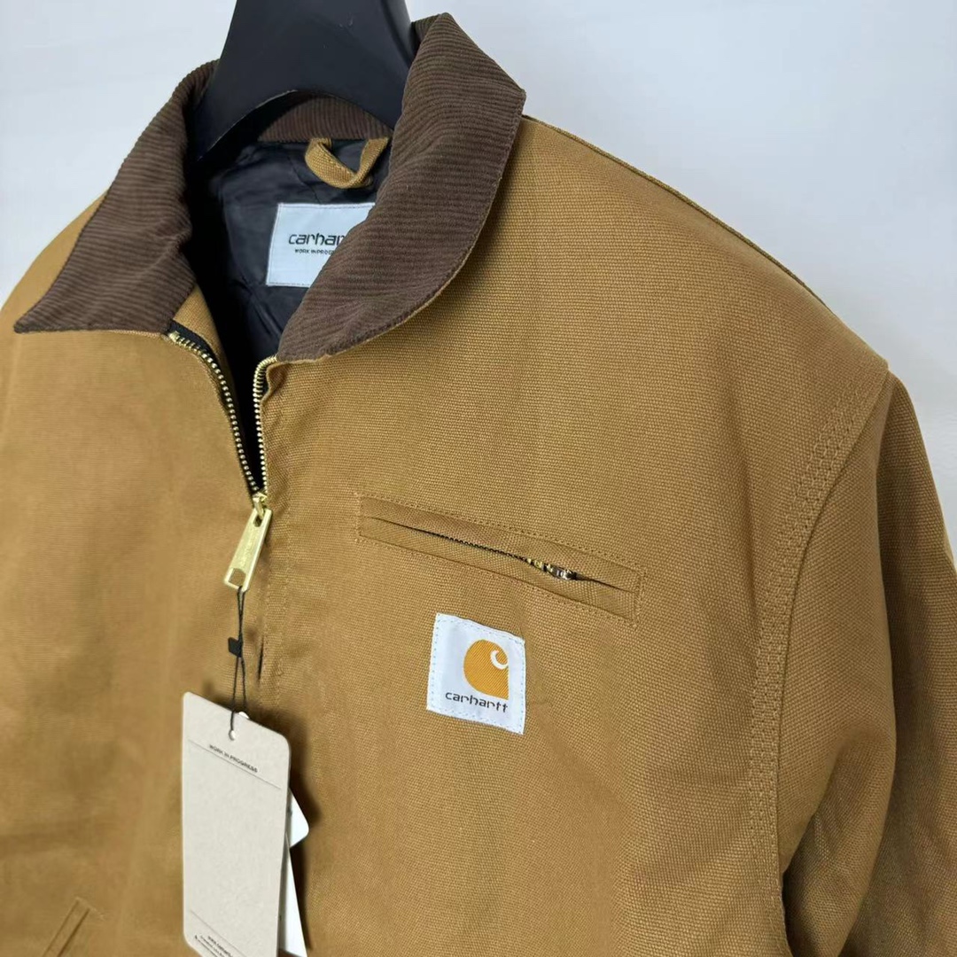 Carhartt Kahart Jacket: Thicker Duck Canvas, Popular Workwear Brand, Various Colors and Sizes - 图片 5