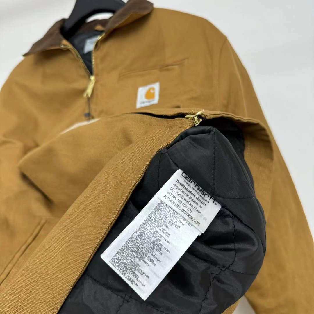 Carhartt Kahart Jacket: Thicker Duck Canvas, Popular Workwear Brand, Various Colors and Sizes - 图片 9