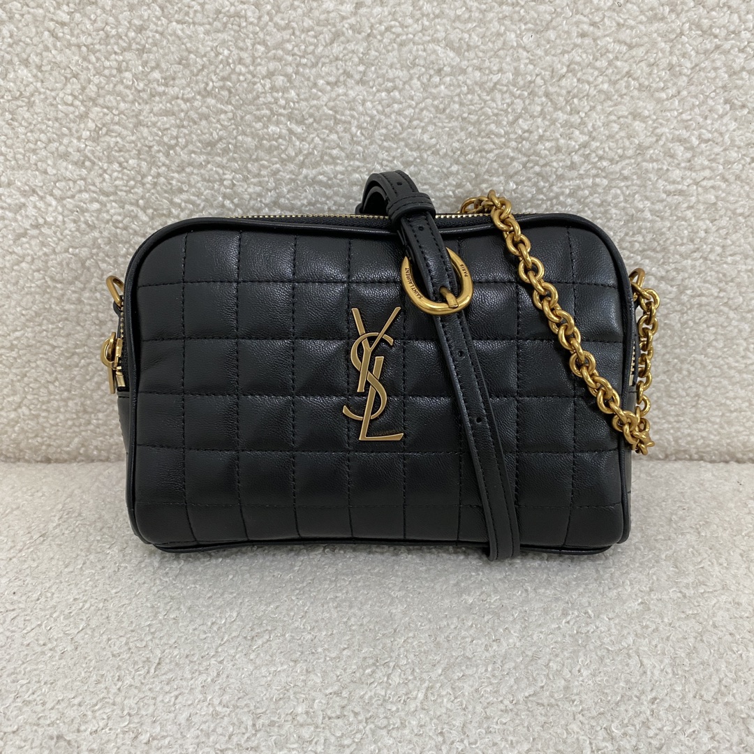 Yves Saint Laurent Taschen Kamerataschen Schaffell Fashion