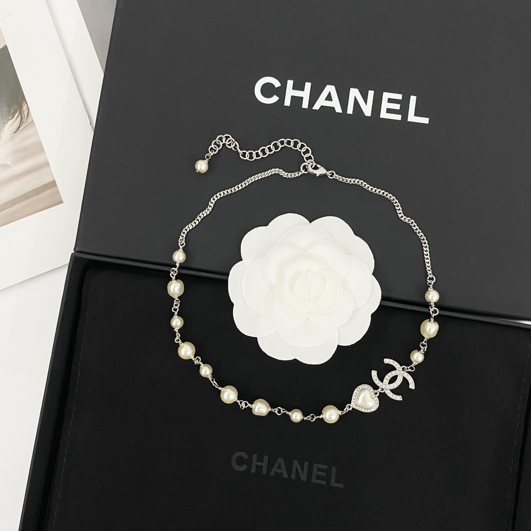 香奈儿 Chanel 高定典藏高定典雅奢华珠宝首饰项链手链戒指 #06DD42B7 2