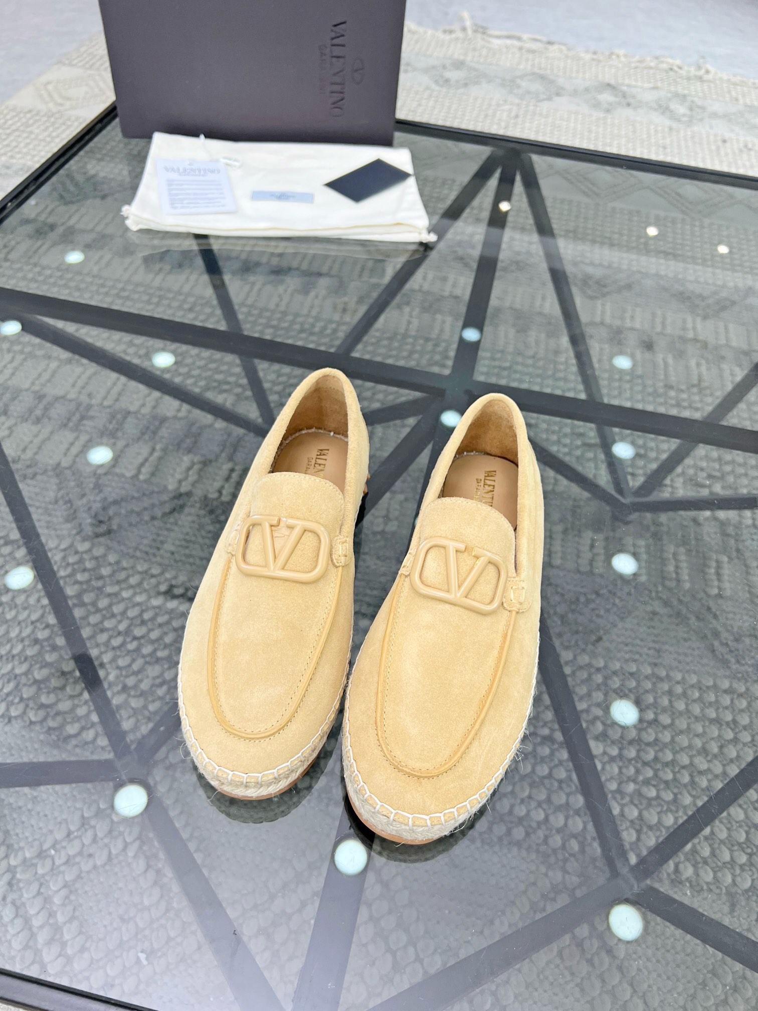 Valentino Haute Couture Classic Luxury Leather Shoe Loafer Shoes Ref 2