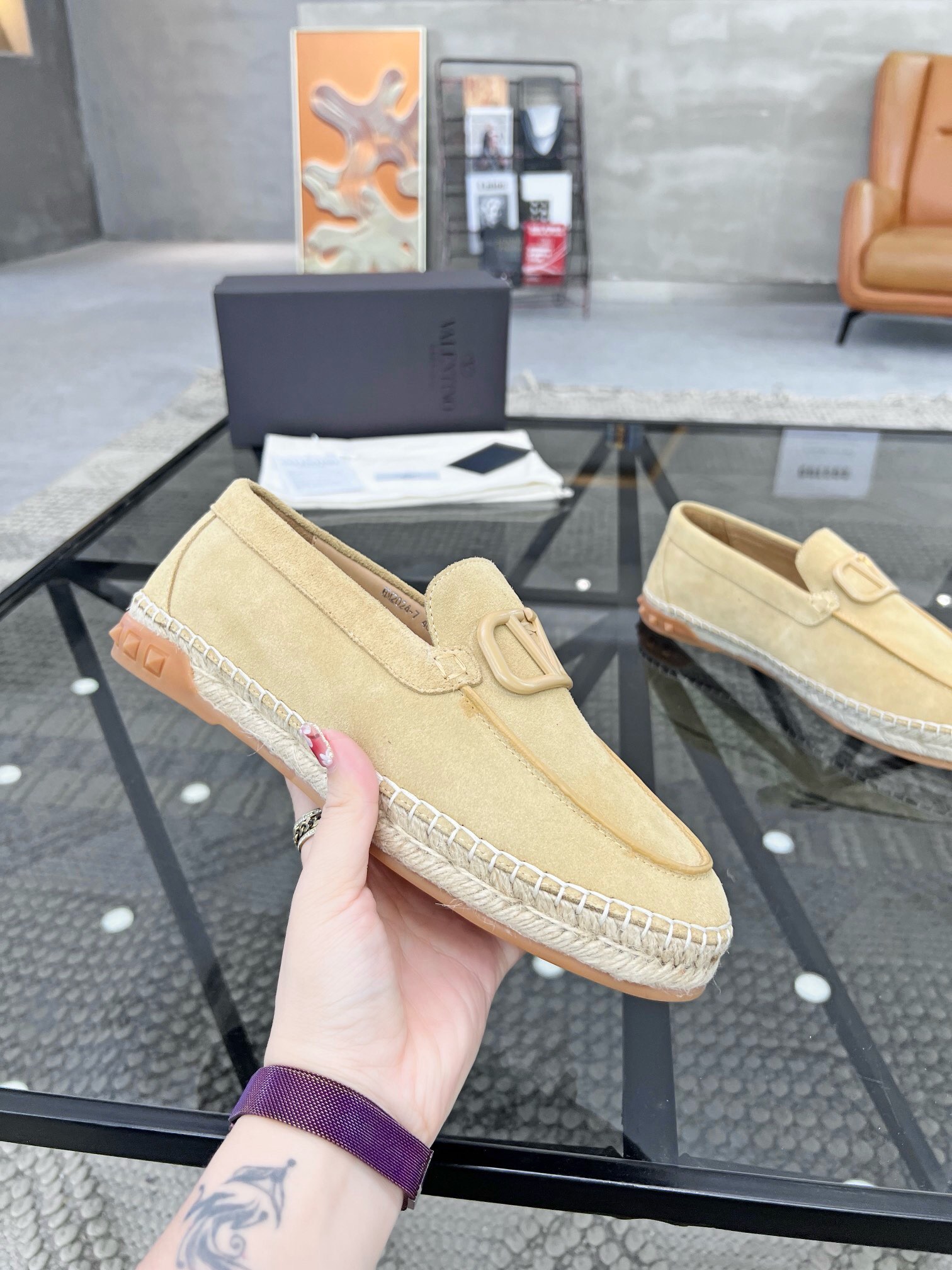 Valentino Haute Couture Classic Luxury Leather Shoe Loafer Shoes Ref 5