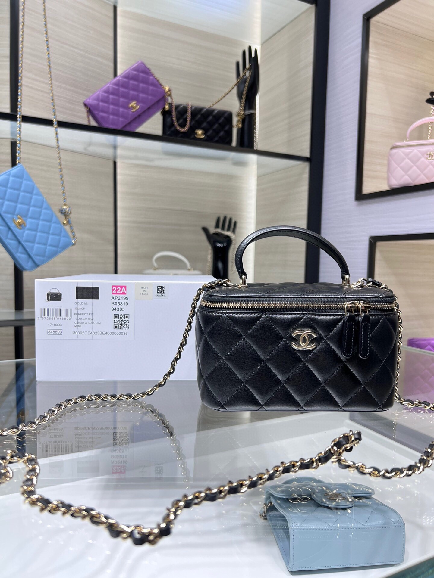 Ohanel 23 nuevos productos, nuevos colores, últimos modelos, pequeño espejo interior, pequeña caja de maquillaje portát…