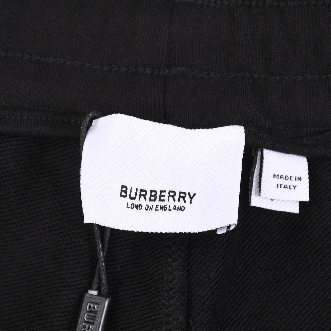 巴宝莉/Burberry 秋冬新品 蓝色战马刺绣休闲长裤