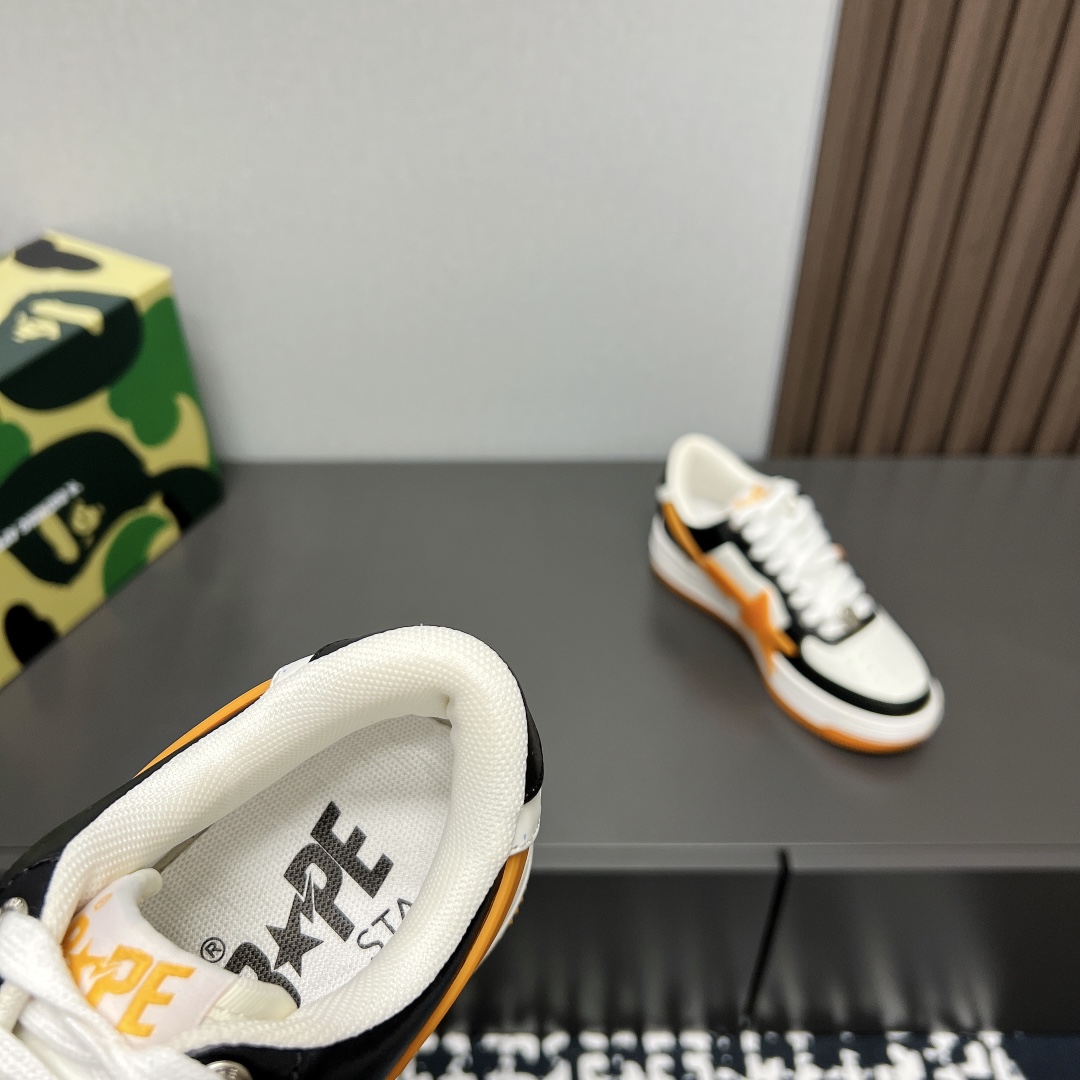 A BATHING APE Sneakers: Classic BAPE STA Returns with Vibrant Colors - 图片 6