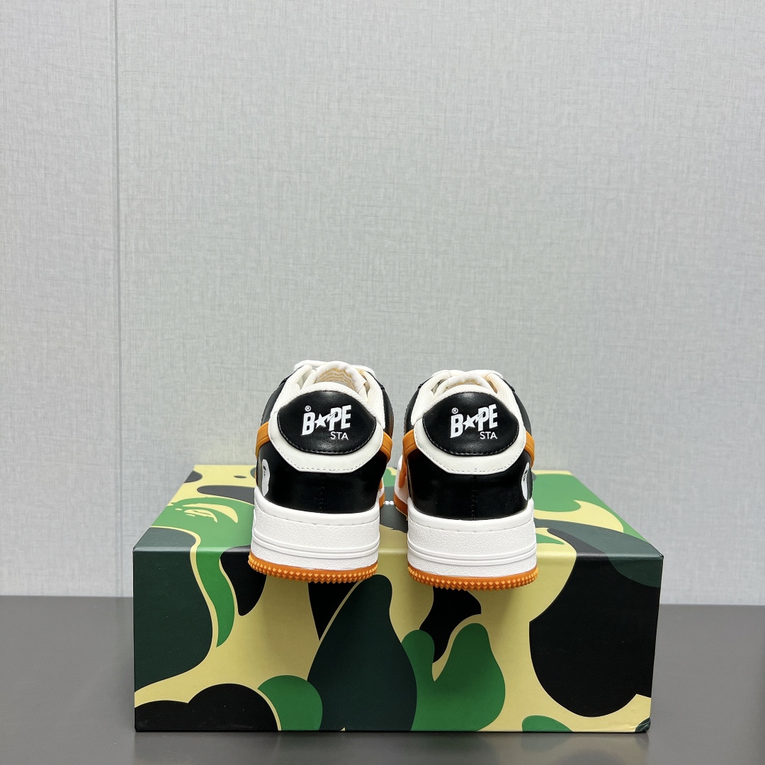 A BATHING APE Sneakers: Classic BAPE STA Returns with Vibrant Colors - 图片 8