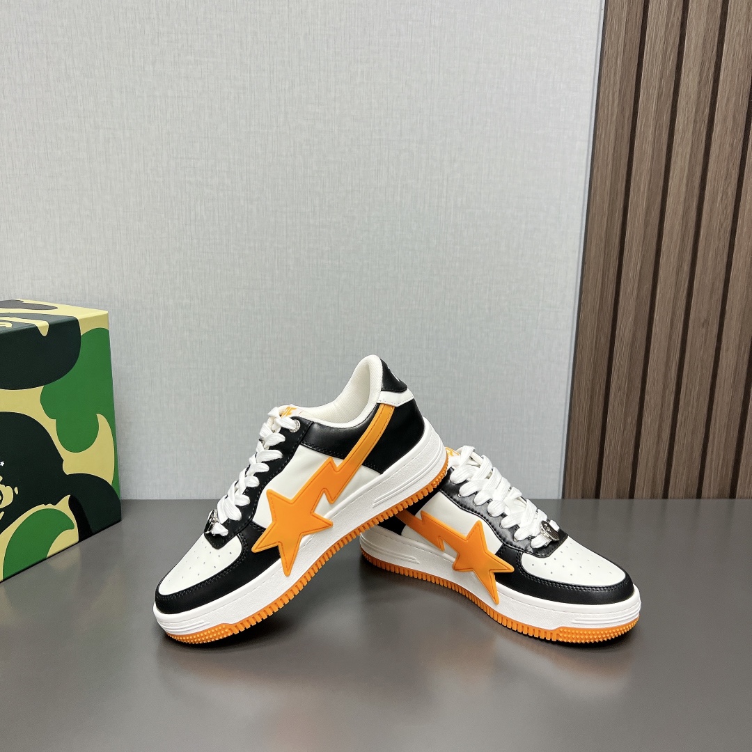 A BATHING APE Sneakers: Classic BAPE STA Returns with Vibrant Colors - 图片 5