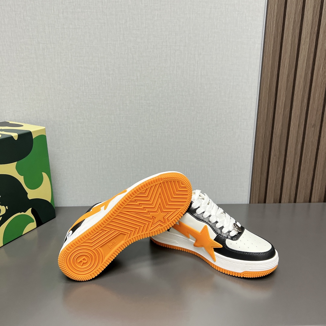 A BATHING APE Sneakers: Classic BAPE STA Returns with Vibrant Colors - 图片 9