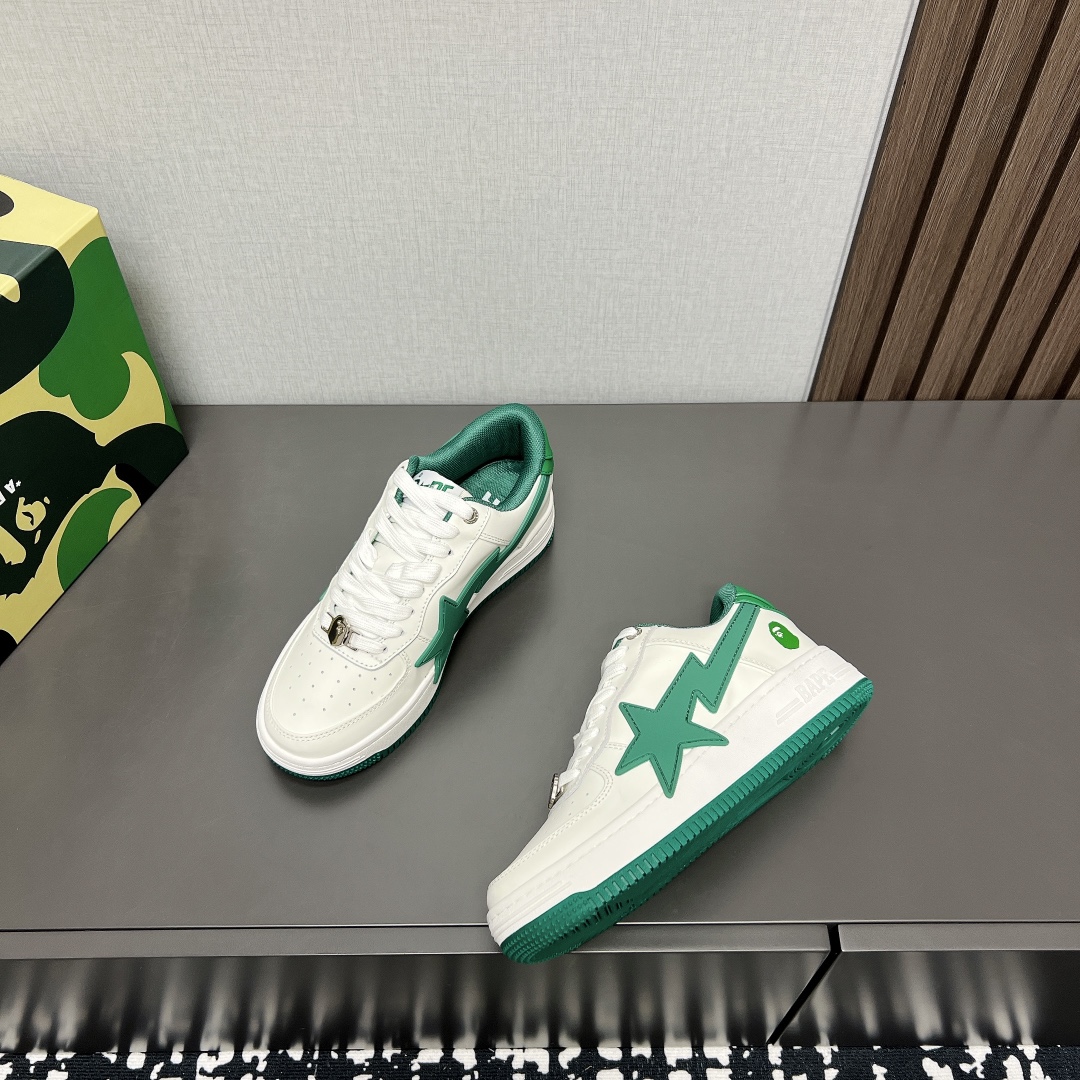 A BATHING APE BAPE STA Sneakers: Classic Model Revived with Vibrant Colors - 图片 4