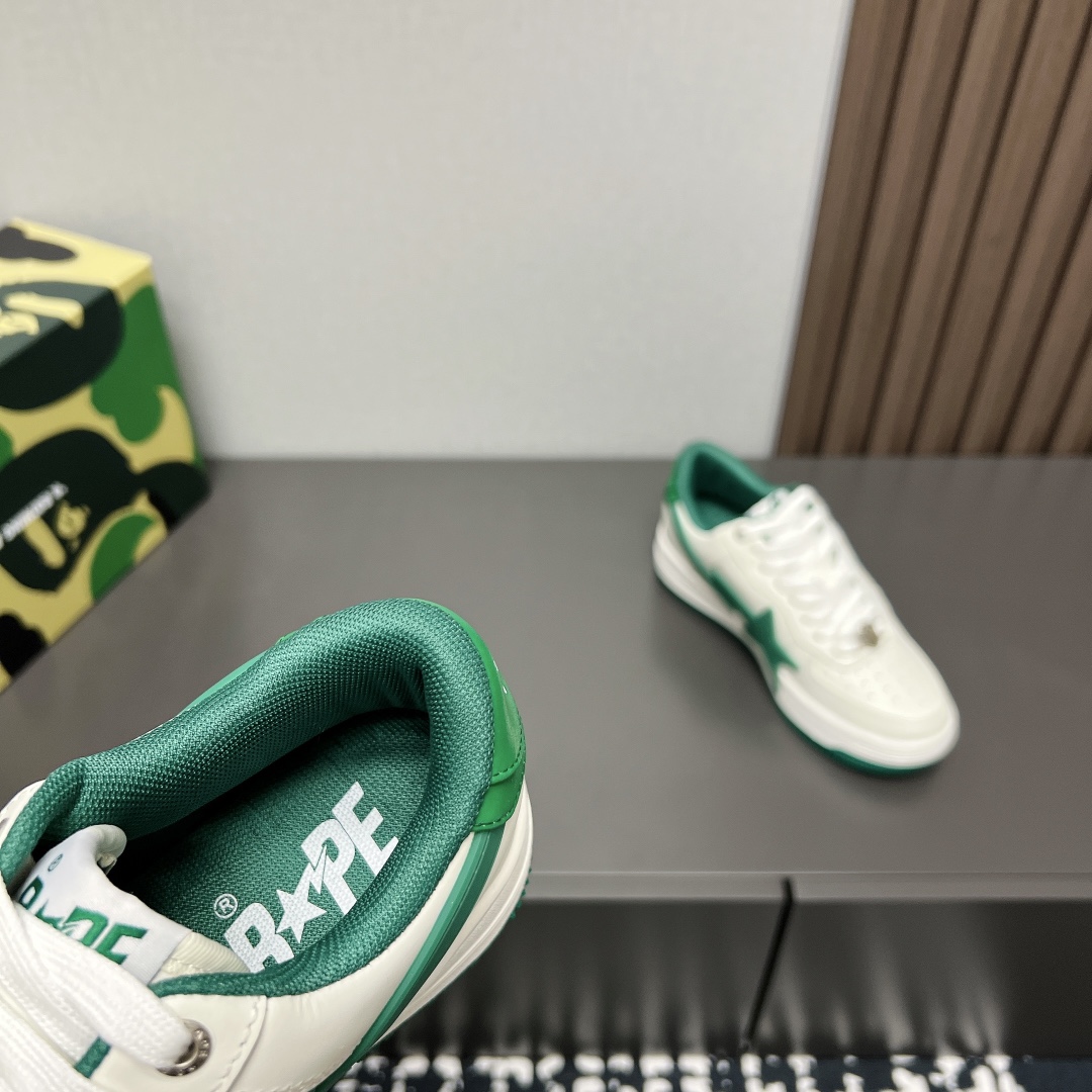 A BATHING APE BAPE STA Sneakers: Classic Model Revived with Vibrant Colors - 图片 6