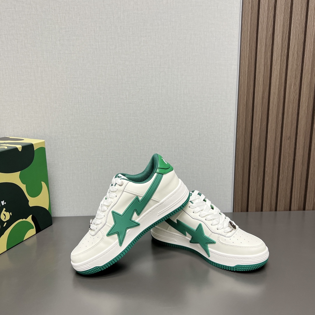 A BATHING APE BAPE STA Sneakers: Classic Model Revived with Vibrant Colors - 图片 5