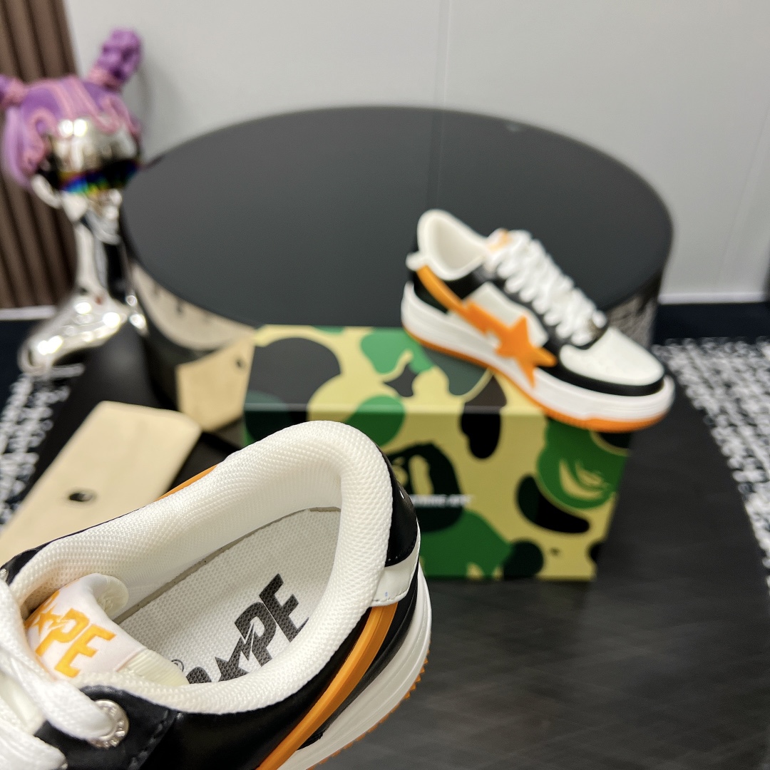 A BATHING APE BAPE STA: Classic Sneaker Revival with New Colorful Versions - 图片 6