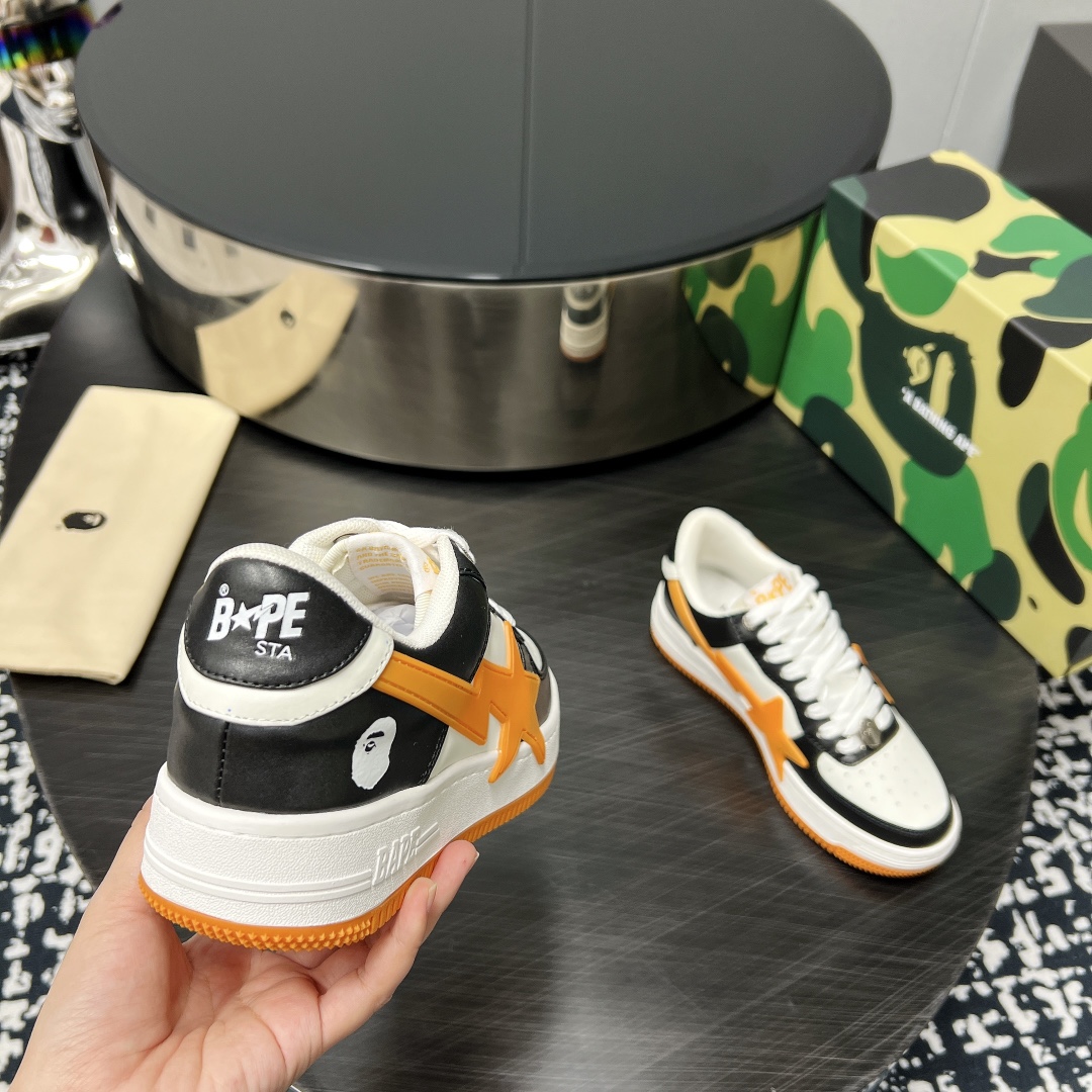 A BATHING APE BAPE STA: Classic Sneaker Revival with New Colorful Versions - 图片 7