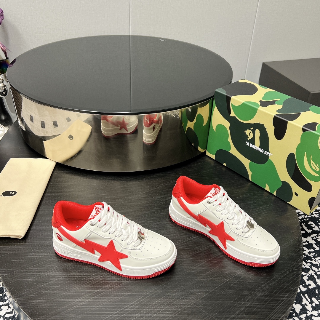 A BATHING APE: Classic BAPE STA Sneakers Return with New Colorful Versions