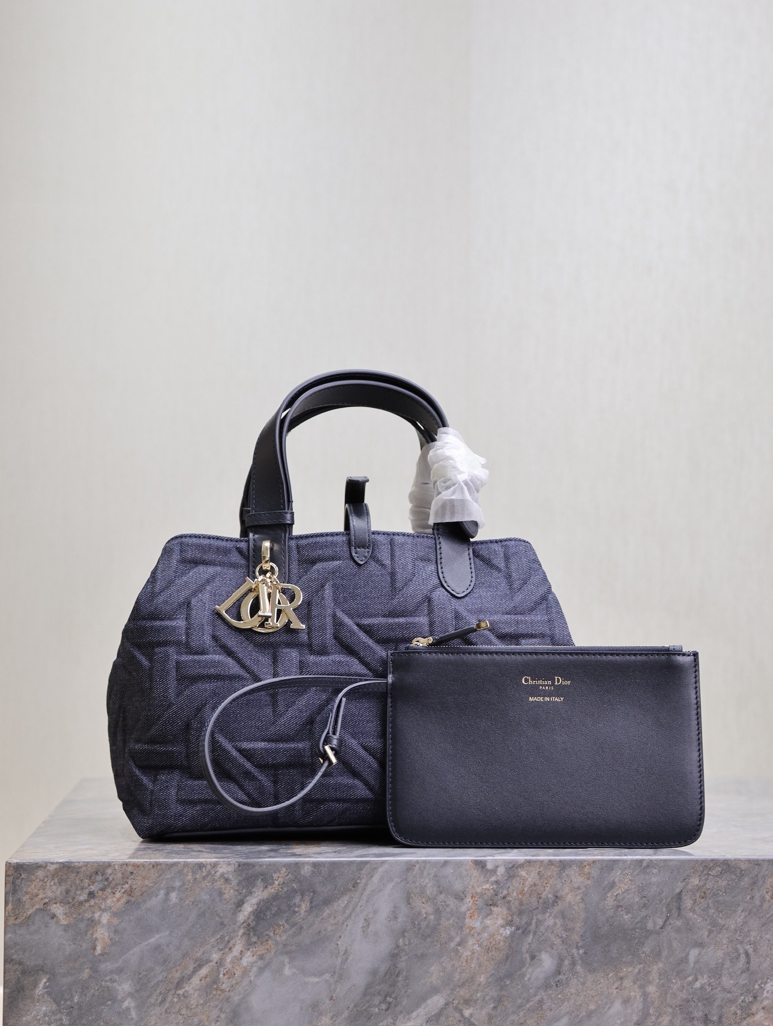 Dior Bags Handbags Blue Denim Fashion Casual