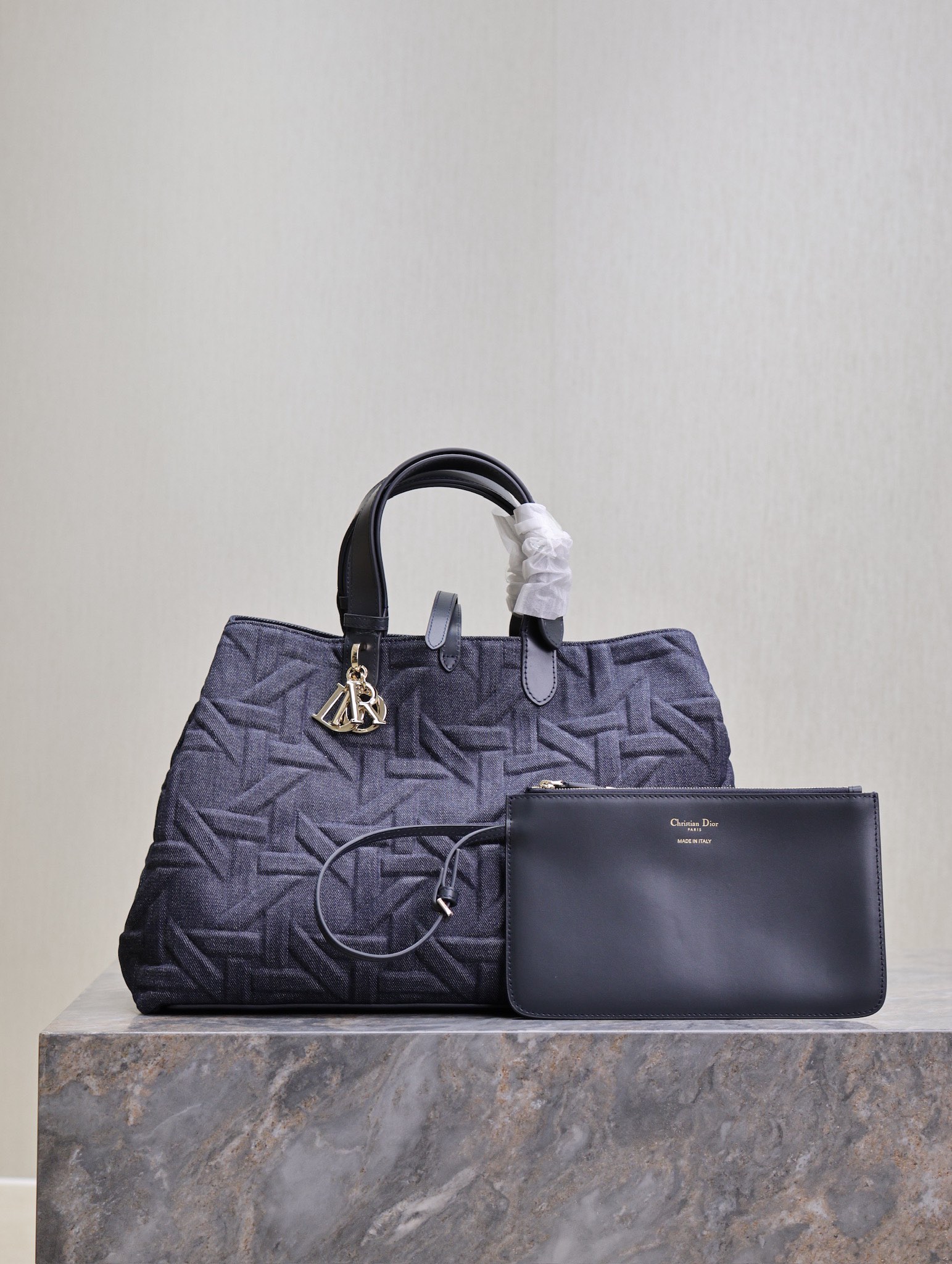 Dior Bags Handbags Blue Denim Fashion Casual