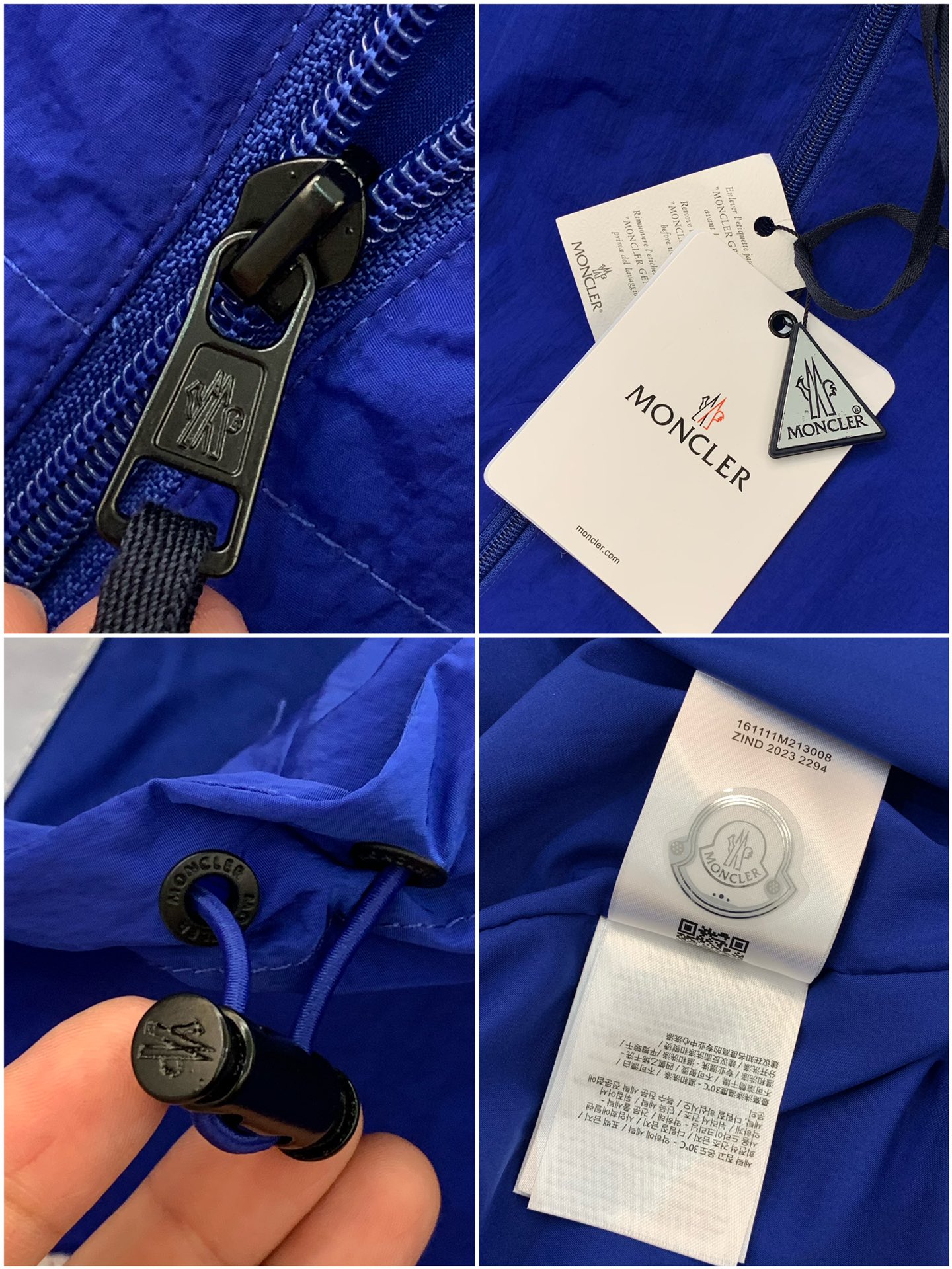  Moncler 蒙口，2025春季最新品，专柜同步有售，原单狠货，时尚休闲连帽外套，上身舒适！吸睛而有