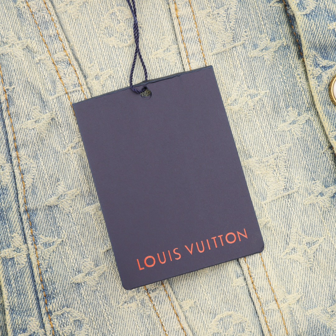 LouisVuitton/路易威登 FA满印老花牛仔外套