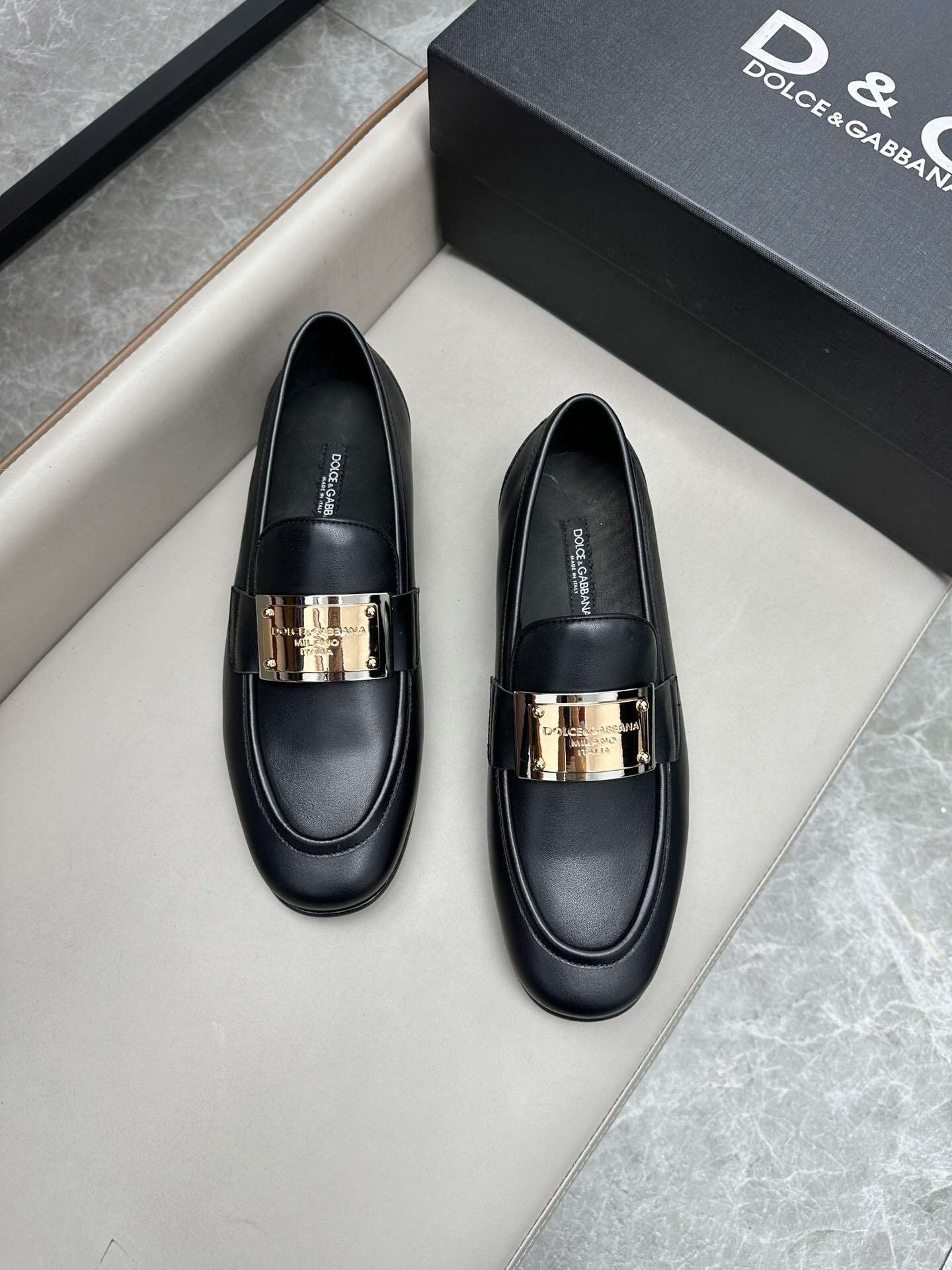 Dolce & Gabbana Haute Couture Classic Luxury Leather Shoe Loafer Shoes 4
