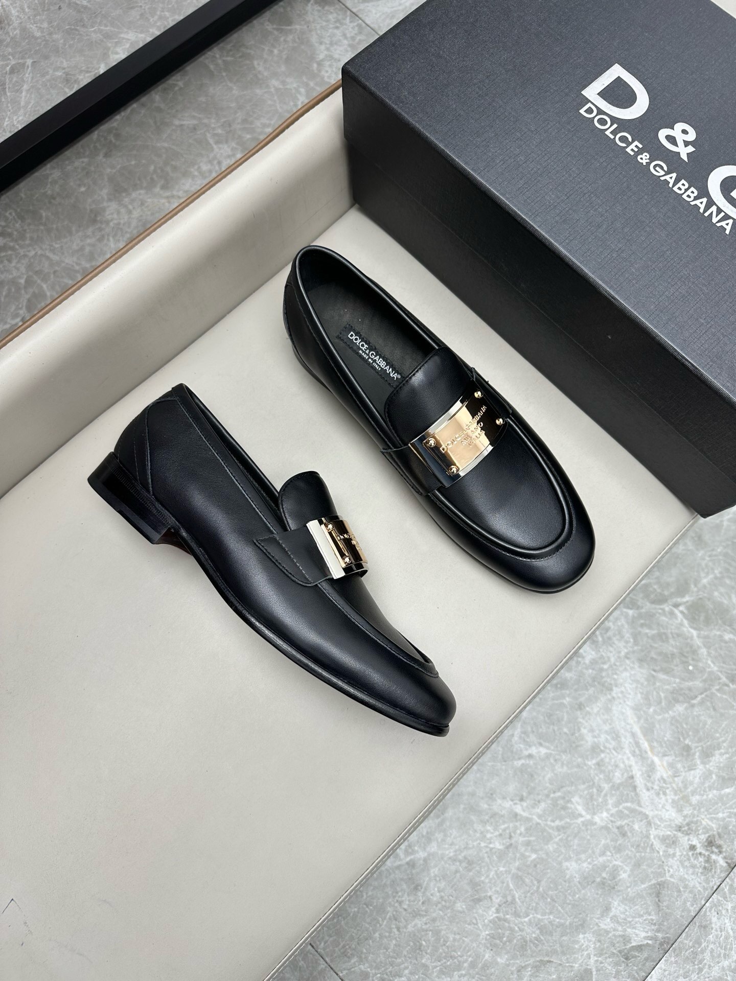 Dolce & Gabbana Haute Couture Classic Luxury Leather Shoe Loafer Shoes 2