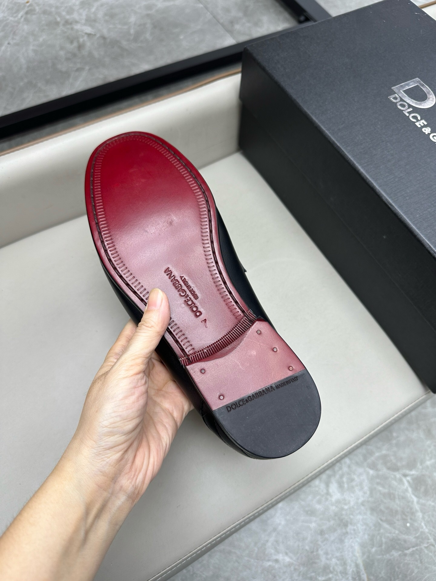Dolce & Gabbana Haute Couture Classic Luxury Leather Shoe Loafer Shoes 9
