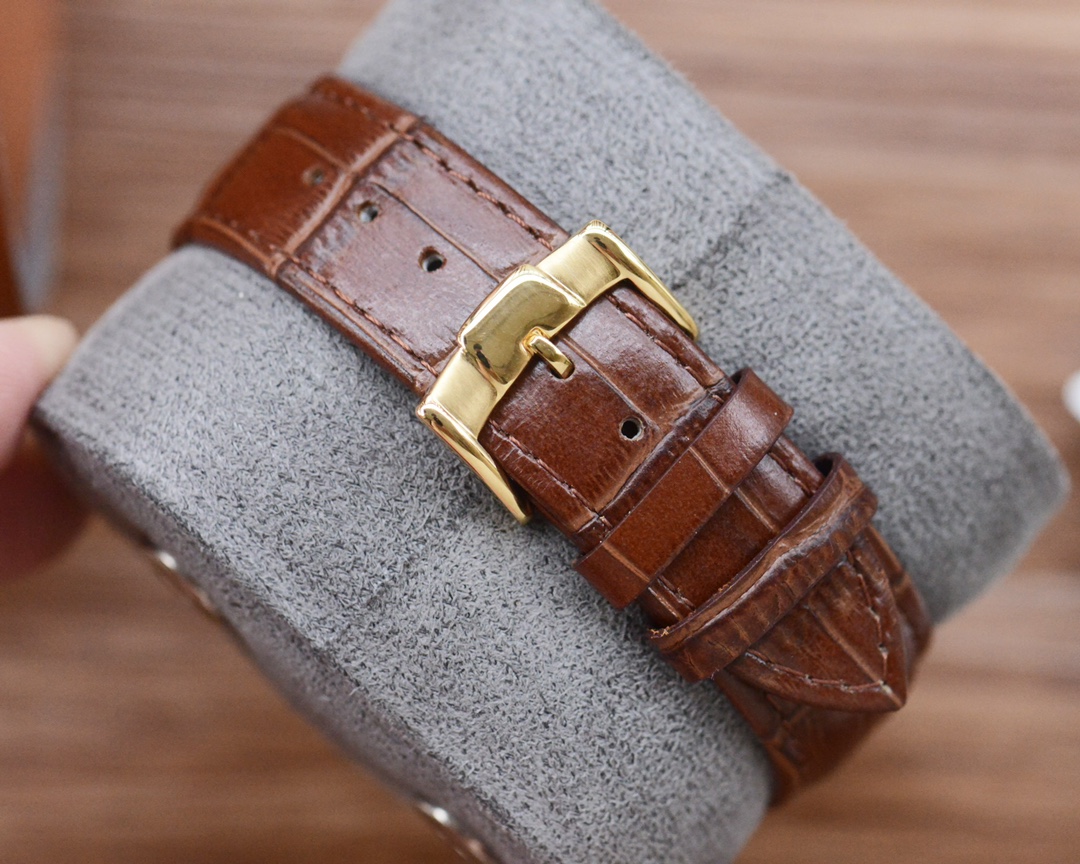 Luxury Men’s Wristwatch: White, Gold, Steel Belt 20 - 图片 8