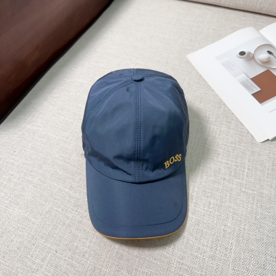 💰78 BOSS, NEW, HIGH-QUALITY BASEBALL CAPS, BIG SYNCHRONOUS, PERFECT MATCH