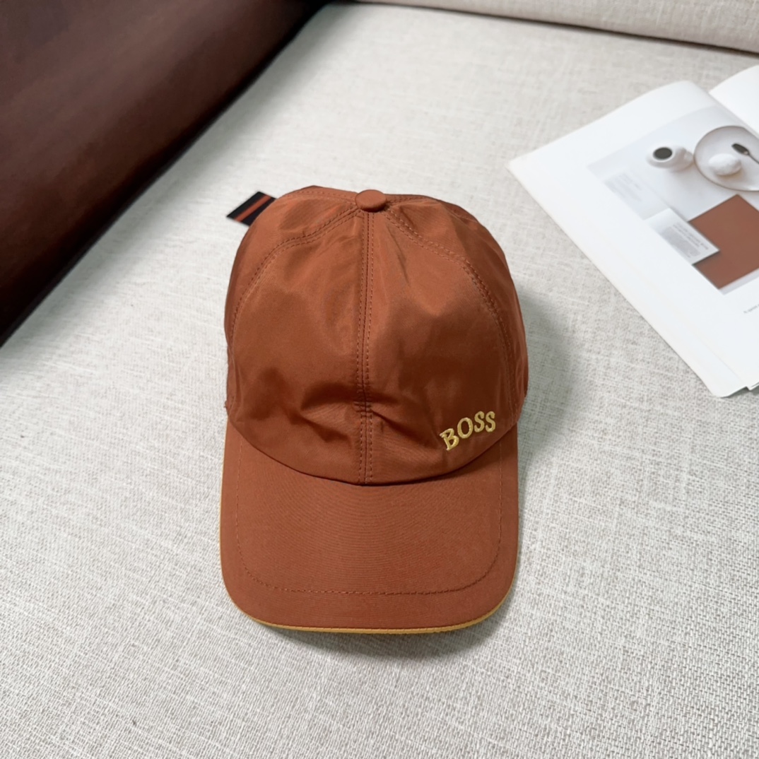 💰78 BOSS, NEW, HIGH-QUALITY BASEBALL CAPS, BIG SYNCHRONOUS, PERFECT MATCH