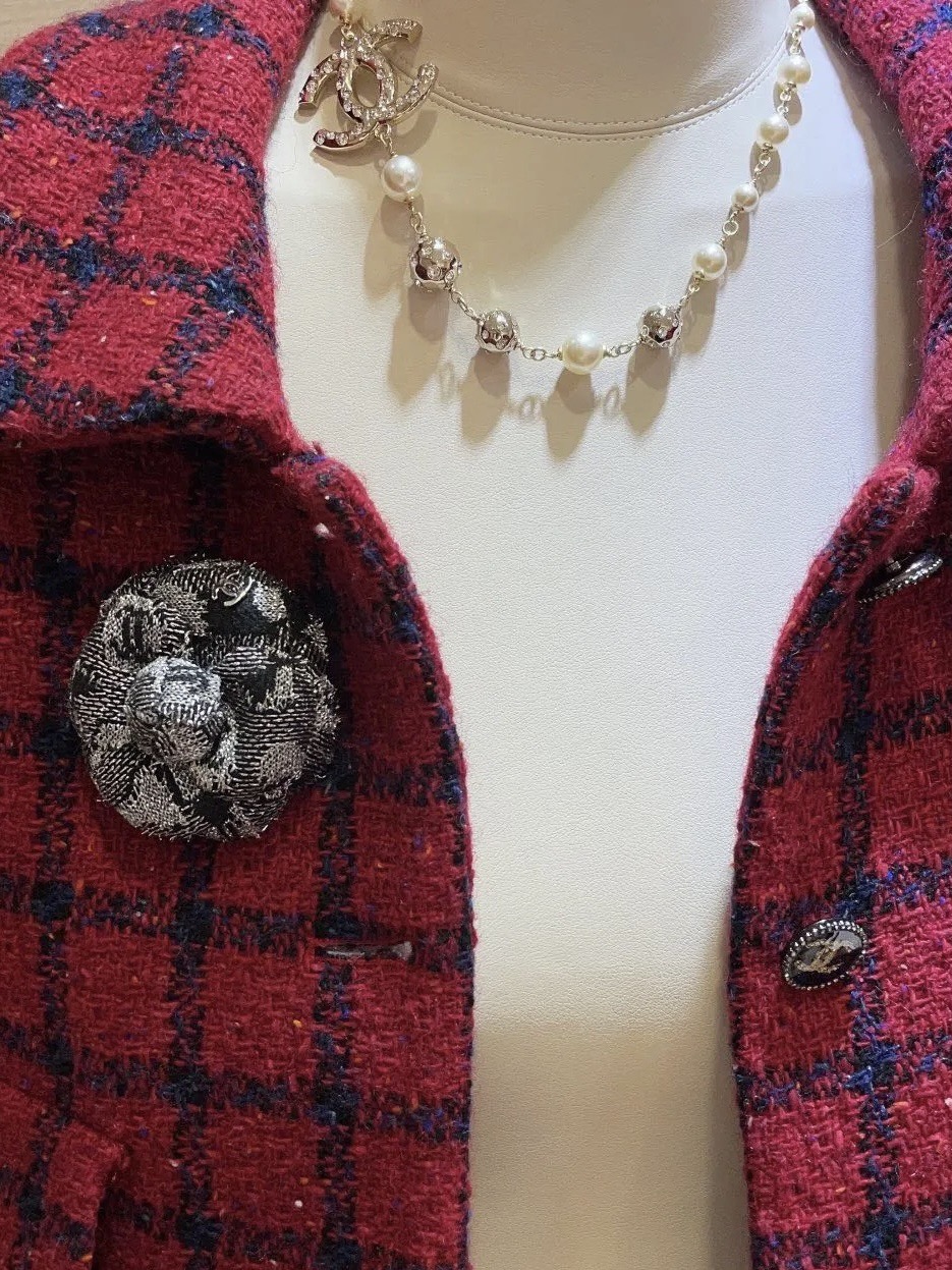 💰105今日新品🆕
🦢𝑪𝒉𝒂𝒏𝒆𝒍香奈儿双C圆球珍珠晶钻 项链
富家千金风👑