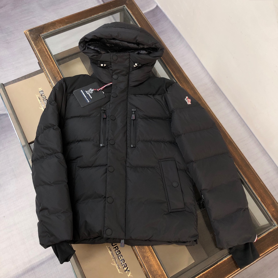 Moncler Clothing Down Jacket Windbreaker Black Blue Green Men