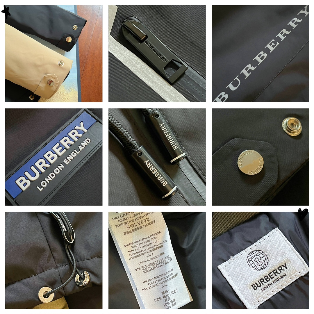 高品质顶级版本BURBERRY/巴宝莉男士连帽3M反光羽绒服英国皇室御用品牌！英国以及欧洲等国的高端限定