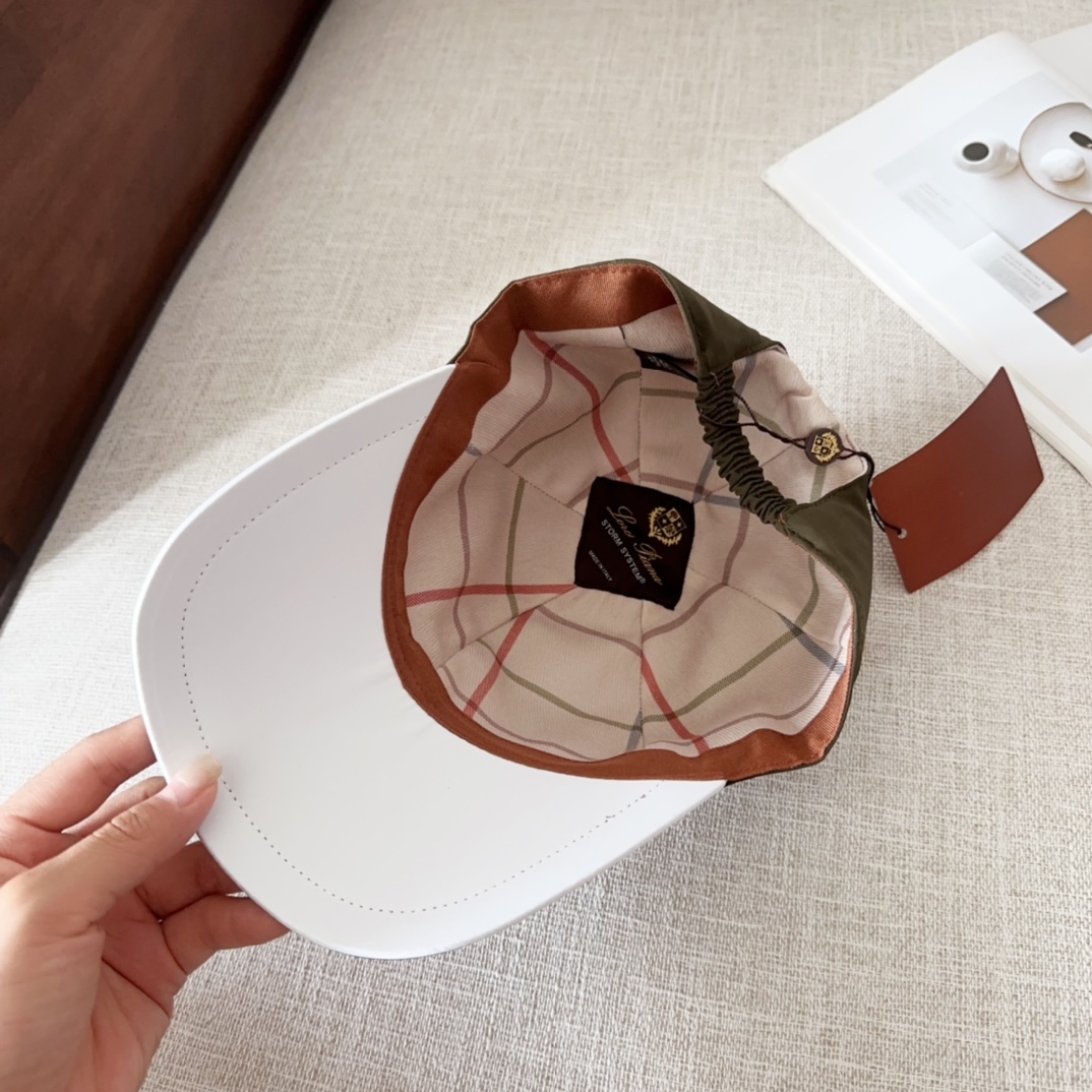 

Loro Piana(诺悠翩雅) 新款高版本棒球帽，大牌同步，超好搭配，出货！