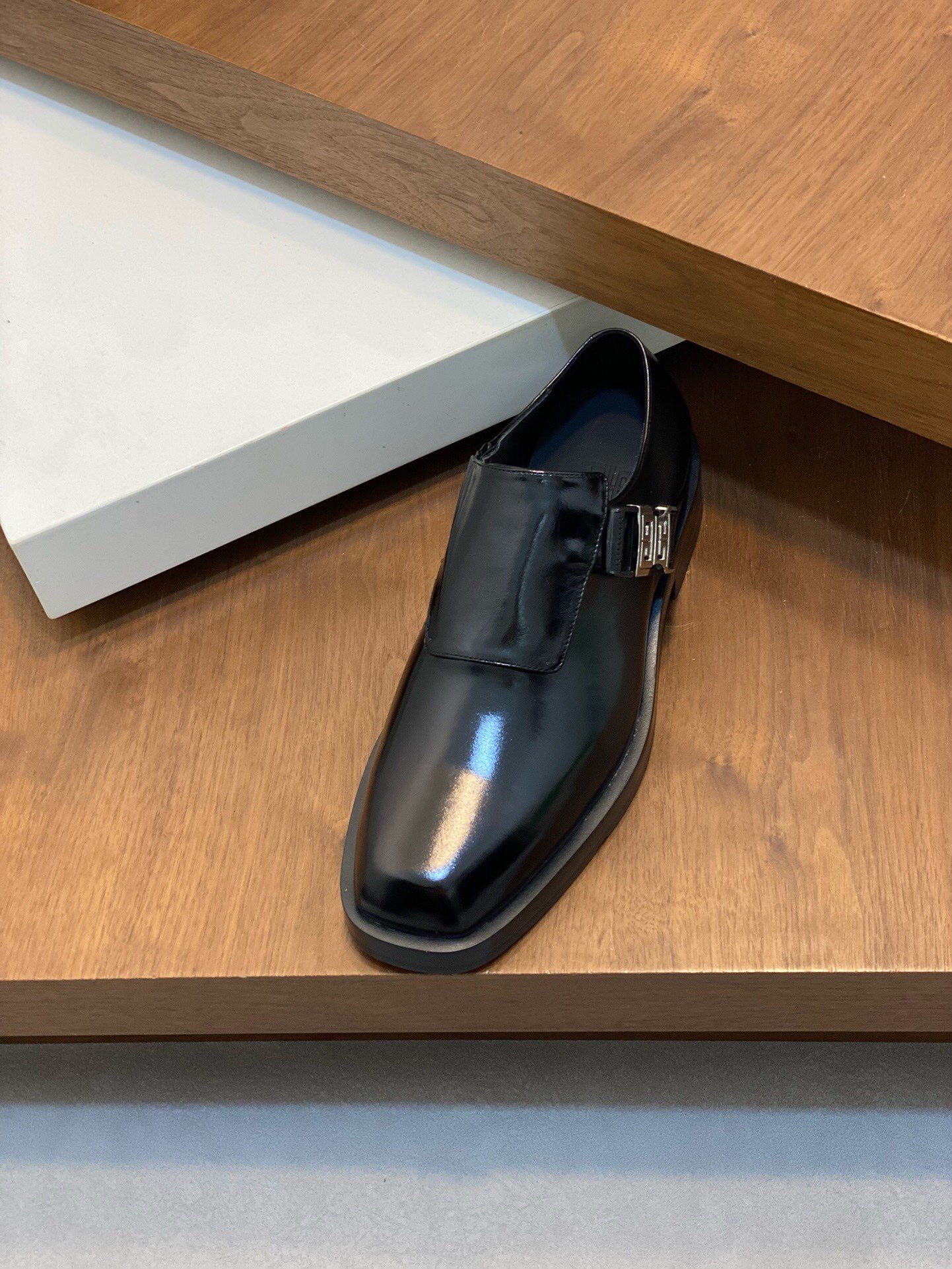 Givenchy Haute Couture Classic Luxury Leather Shoe Loafer Shoes Ref 6