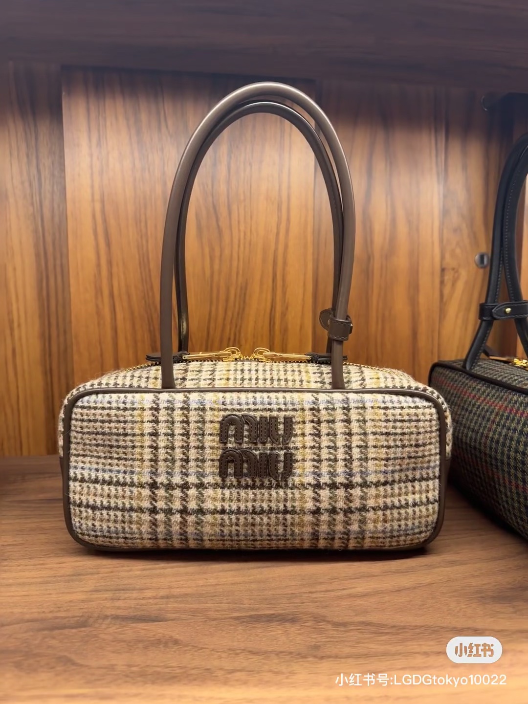 NO:201482,5BB147 houndstooth, MIUMIU, miumiu198609095BB147千鸟格,MIUMIU,miumiu,Bag