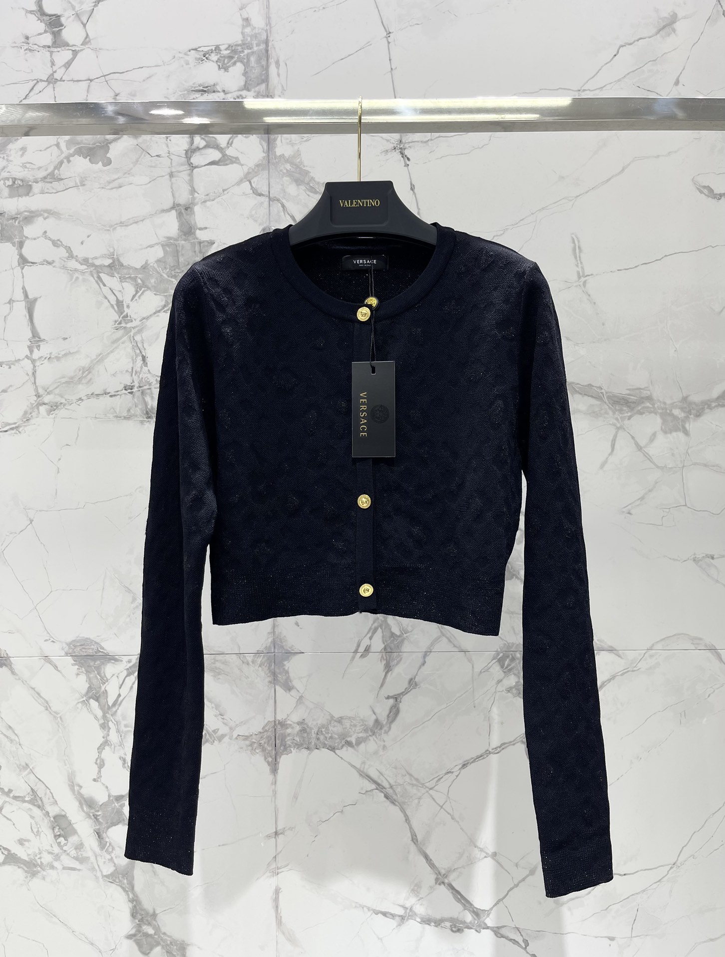 Replices de mode luxe
 Versace Vêtements Cardigans Pull En Tricot Femmes Tricot Fashion