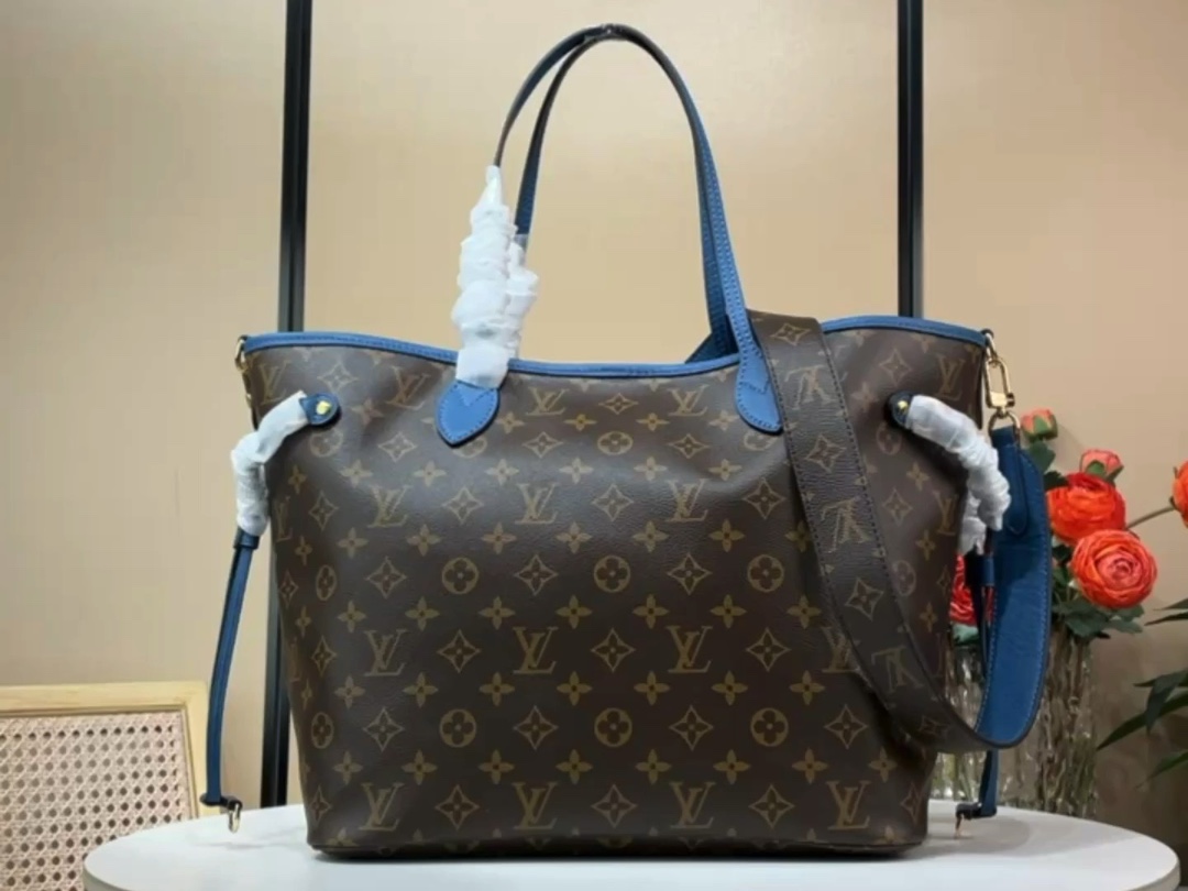 Louis Vuitton LV Neverfull Nouveau
 Sacs À Main Rouge Jaune 1947 M12257