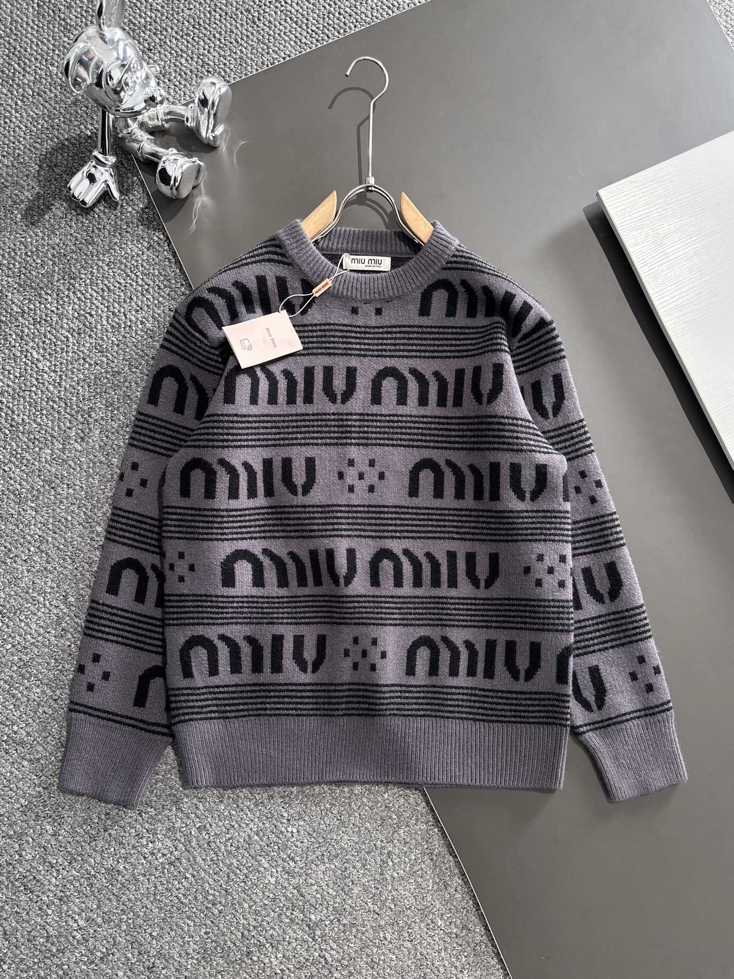 MiuMiu Top
 Clothing Sweatshirts Unisex Knitting