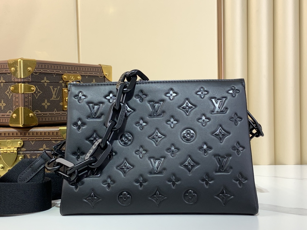 Louis Vuitton LV Coussin Borse Borsette Vendita online
 Nero Catene M57790